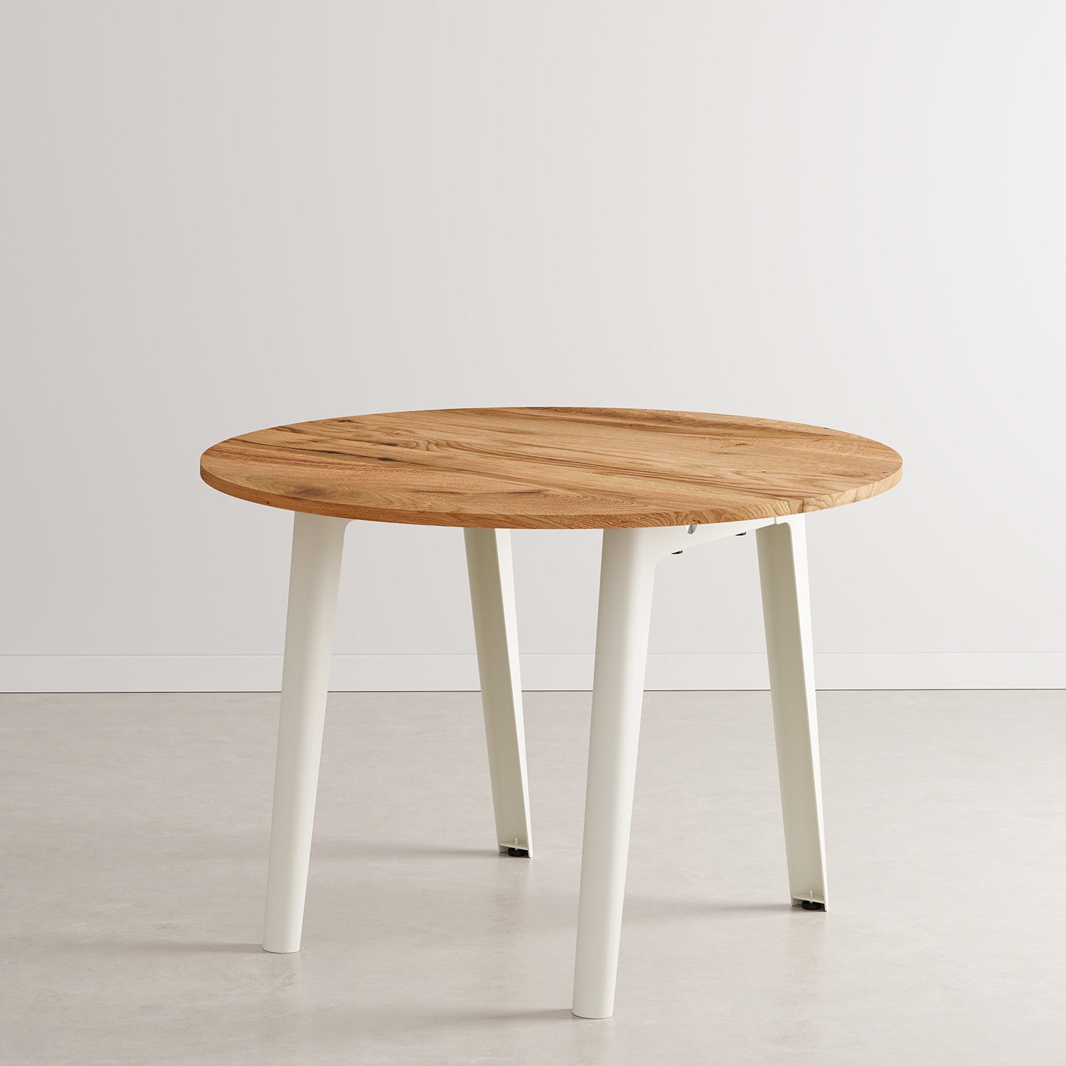 Table ronde NEW MODERN Ø 110cm - bois ancien recyclé