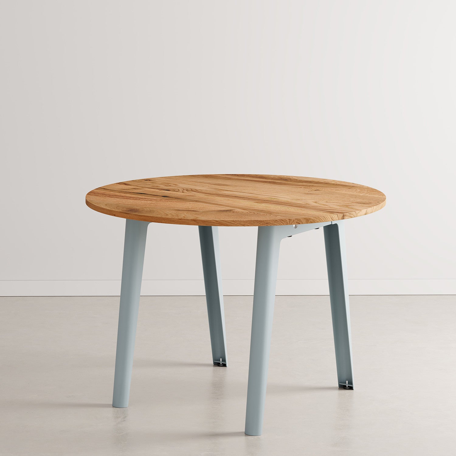 Table ronde NEW MODERN Ø 110cm - bois ancien recyclé