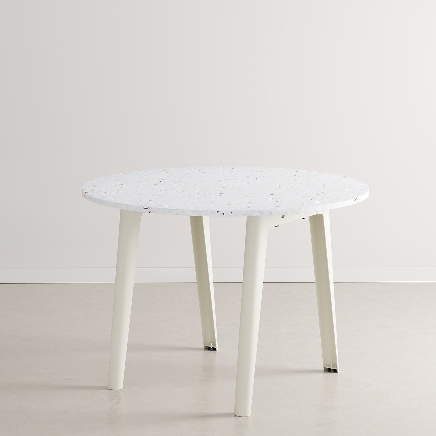 Table de réunion ronde NEW MODERN Ø 108cm - plastique recyclé Venezia