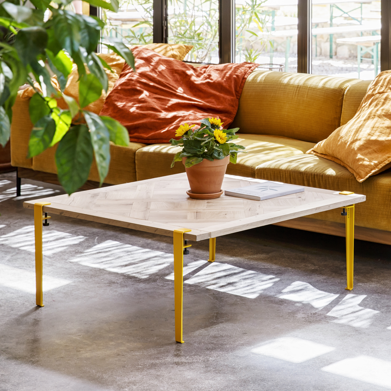 Set of 3 or 4 table legs - 43cm