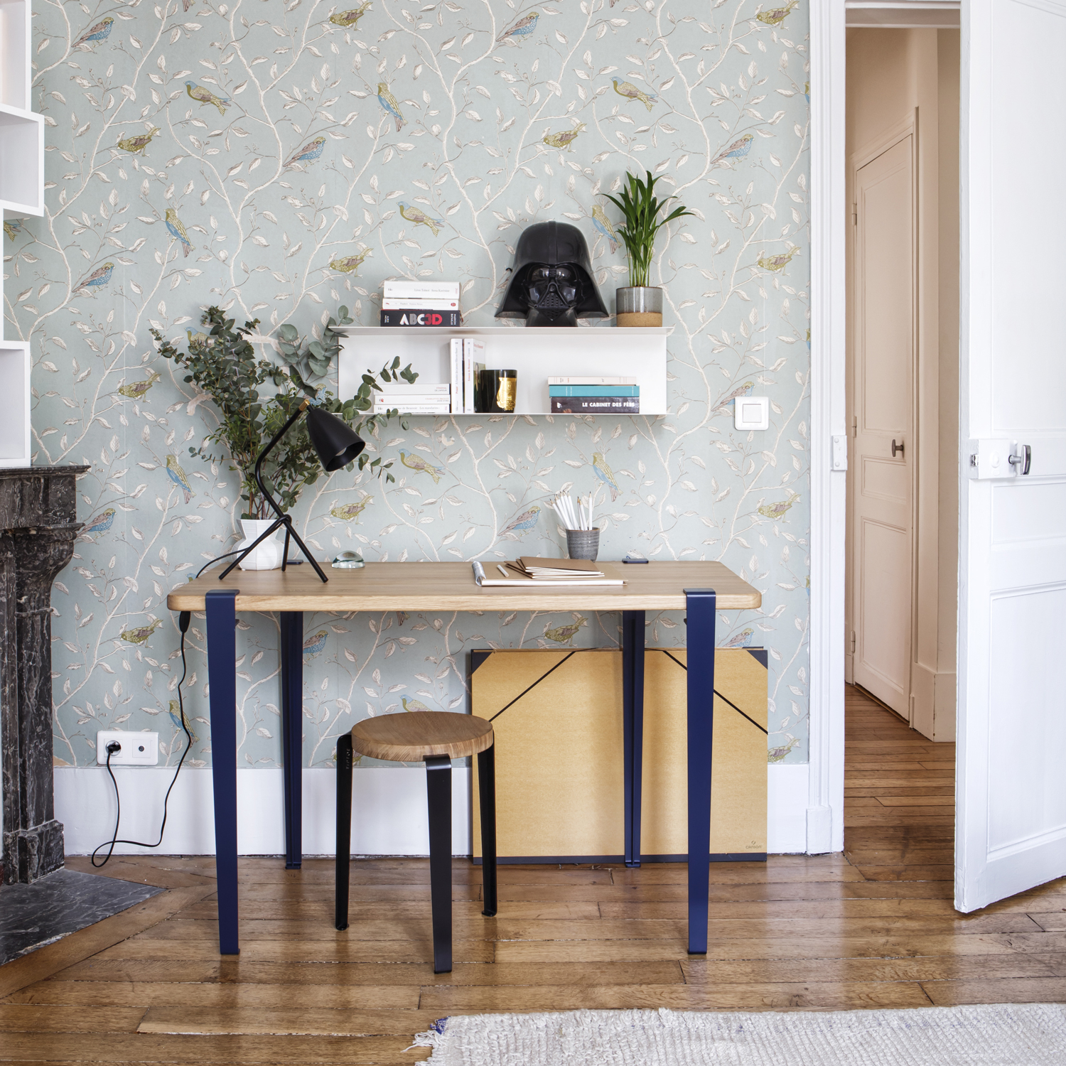 Set of 4 table legs - 75cm