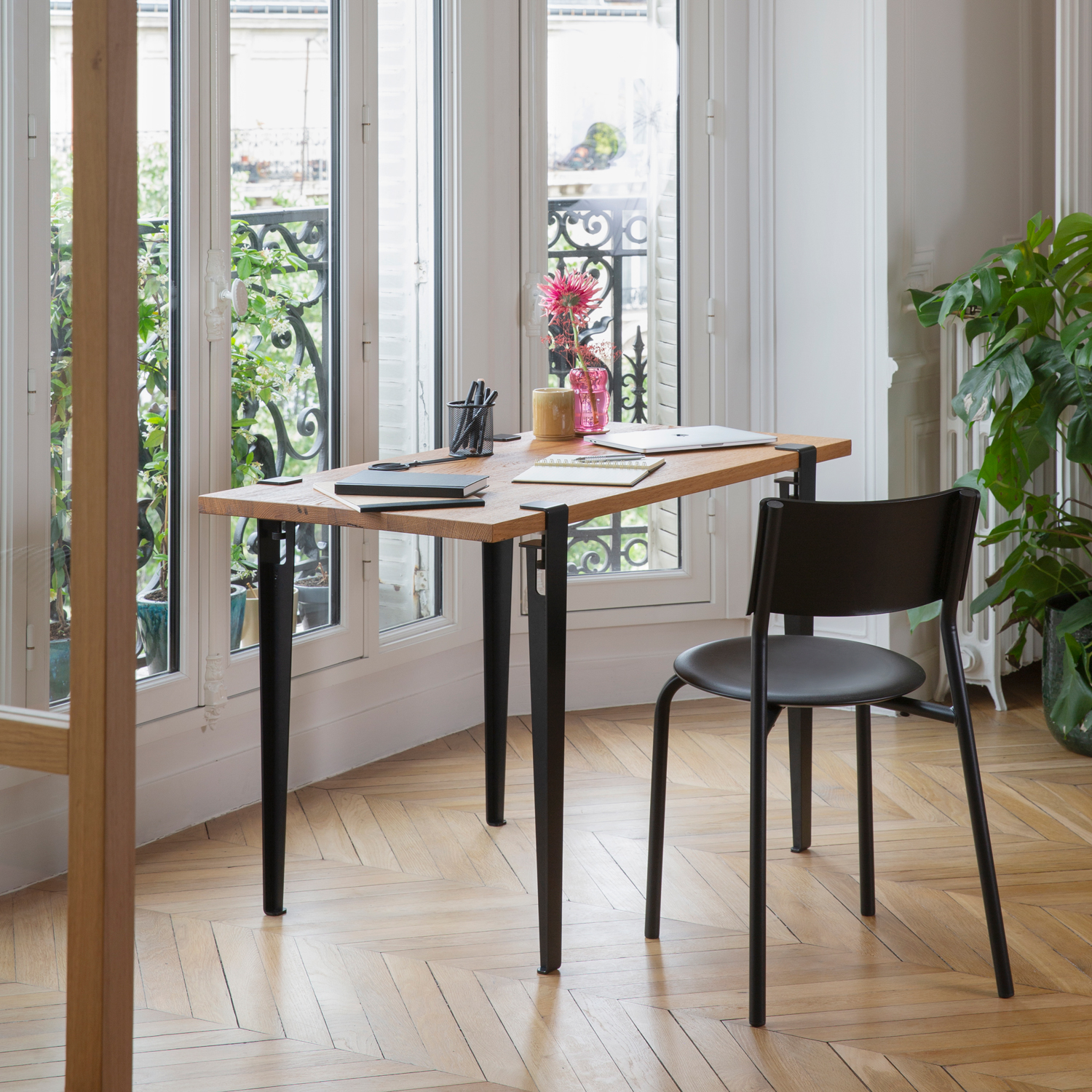 Set of 4 table legs - 75cm