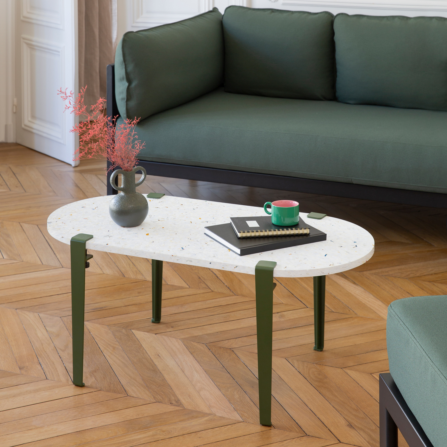 Set of 3 or 4 table legs - 43cm