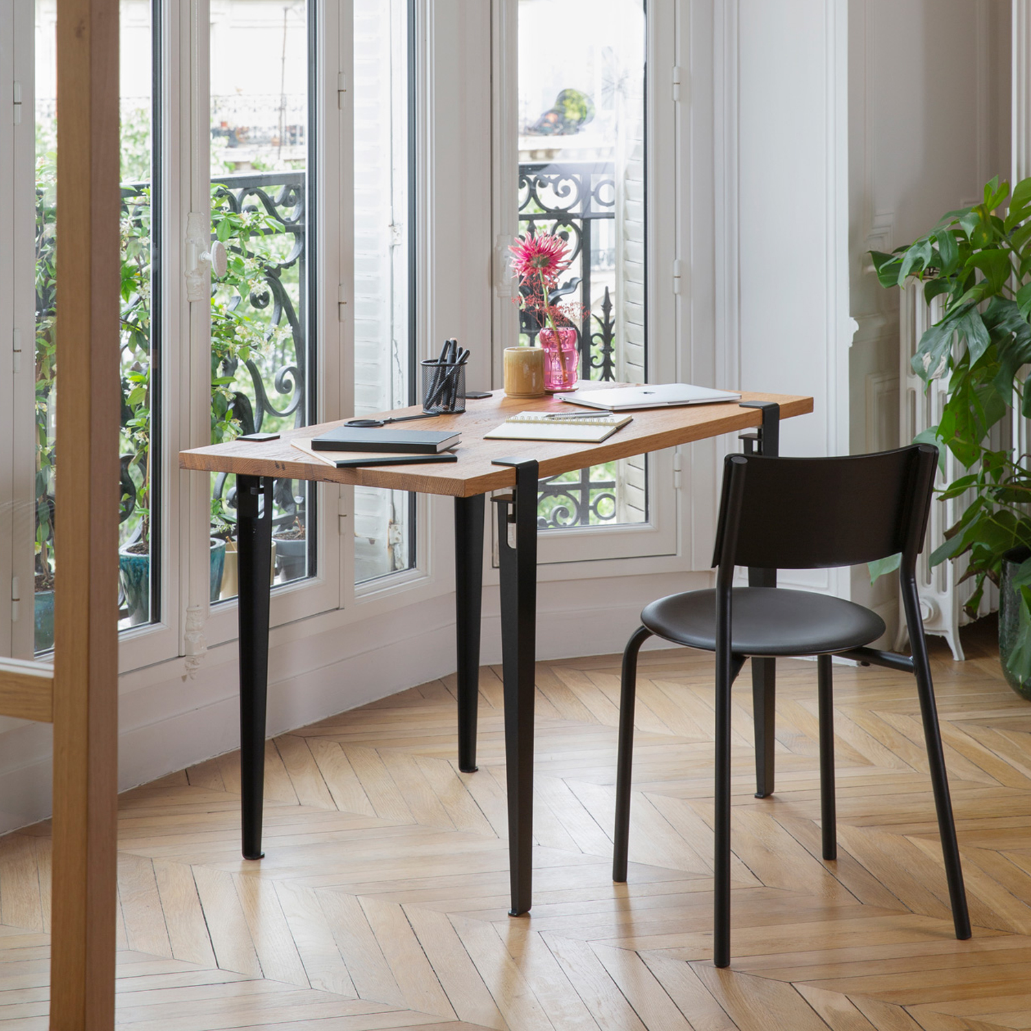 Schreibtisch TIPTOE 120x60cm - recyceltem Altholz