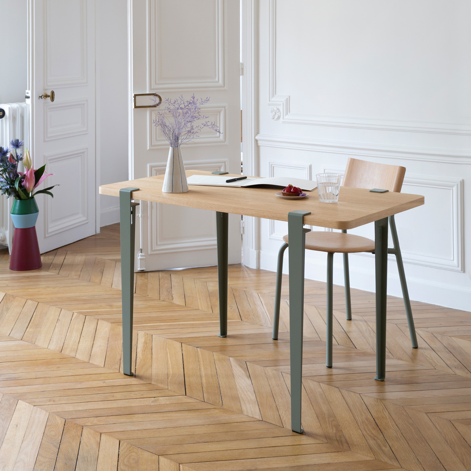 Schreibtisch TIPTOE 120x60cm - öko-zertifiziertes Holz