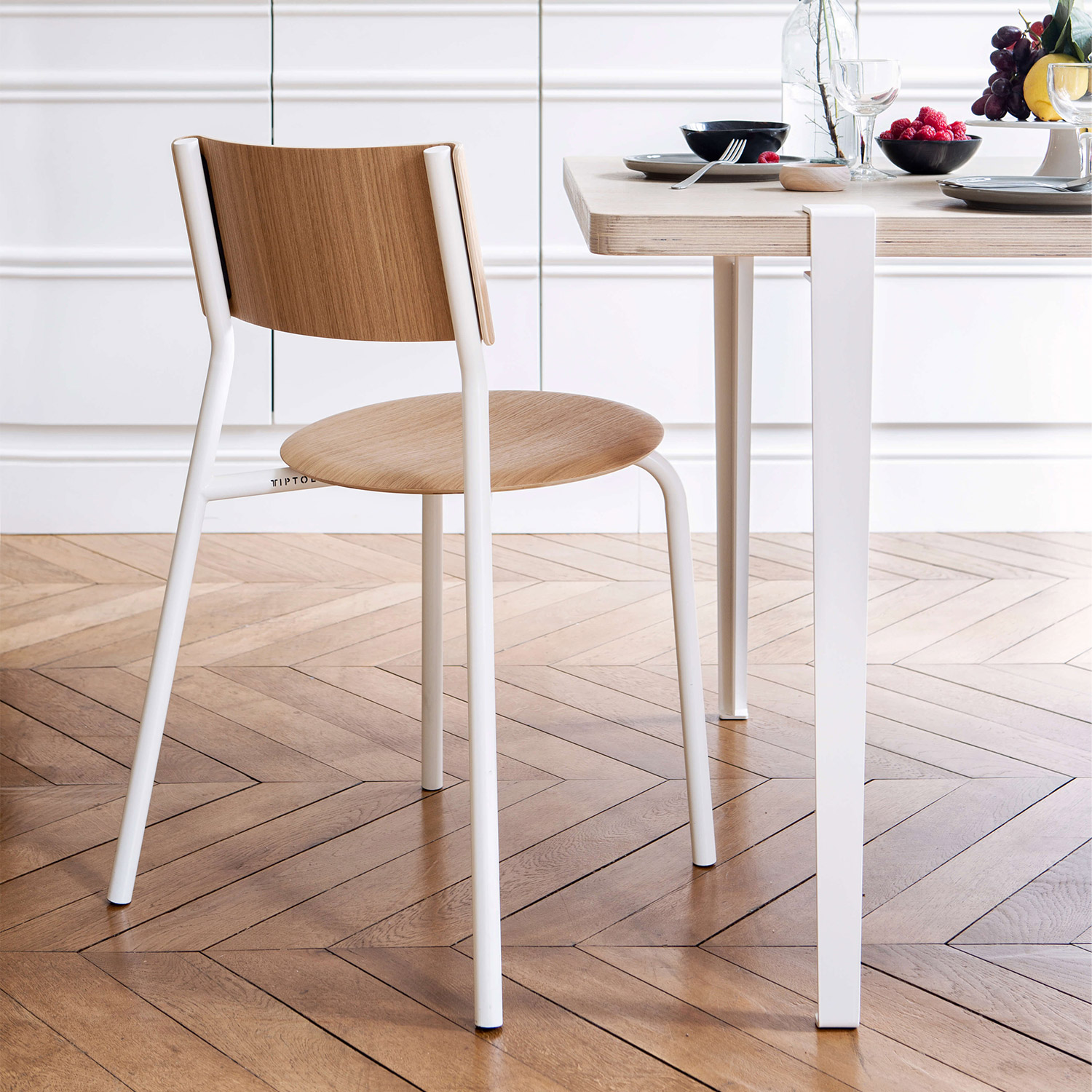 Set of 4 table legs - 75cm