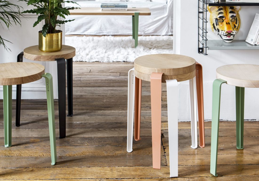LOU, le tabouret TIPTOE