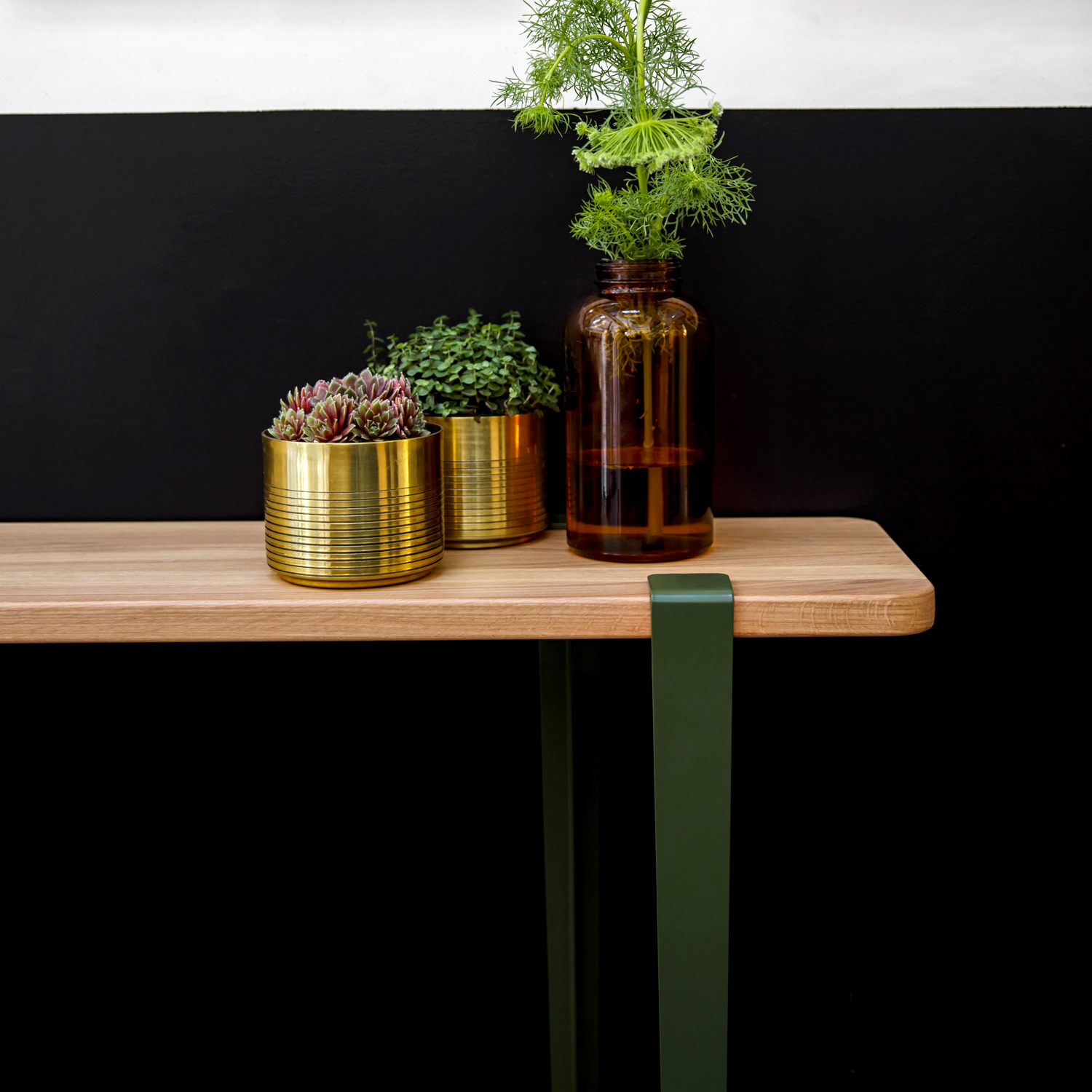 TIPTOE console 120x30cm - solid oak