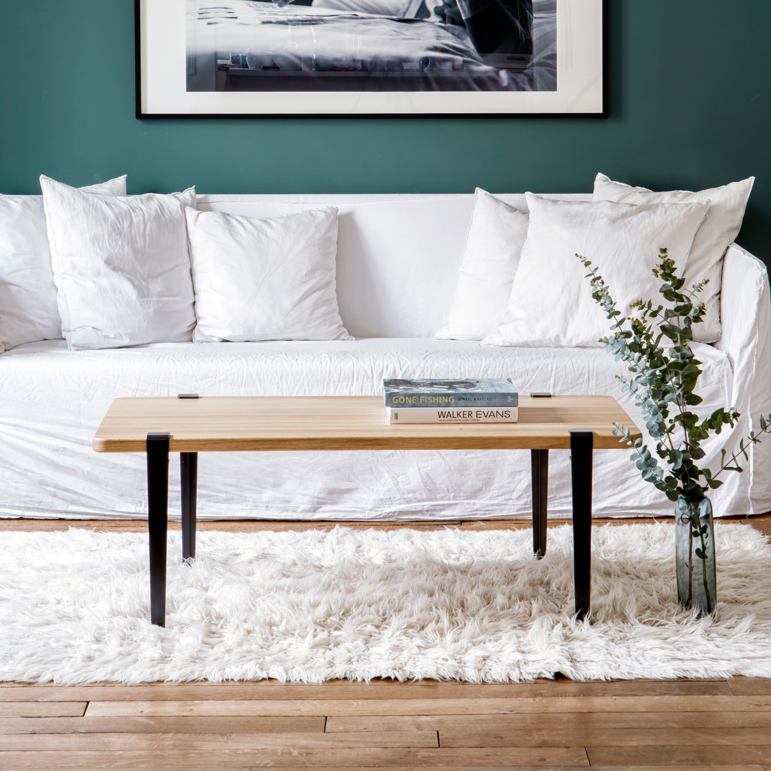 TIPTOE coffee table 120x60cm - eco-certified wood