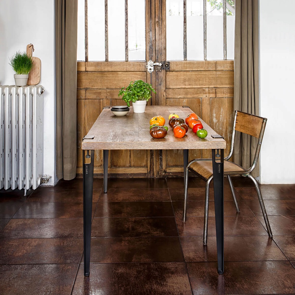 Set of 4 table legs - 75cm