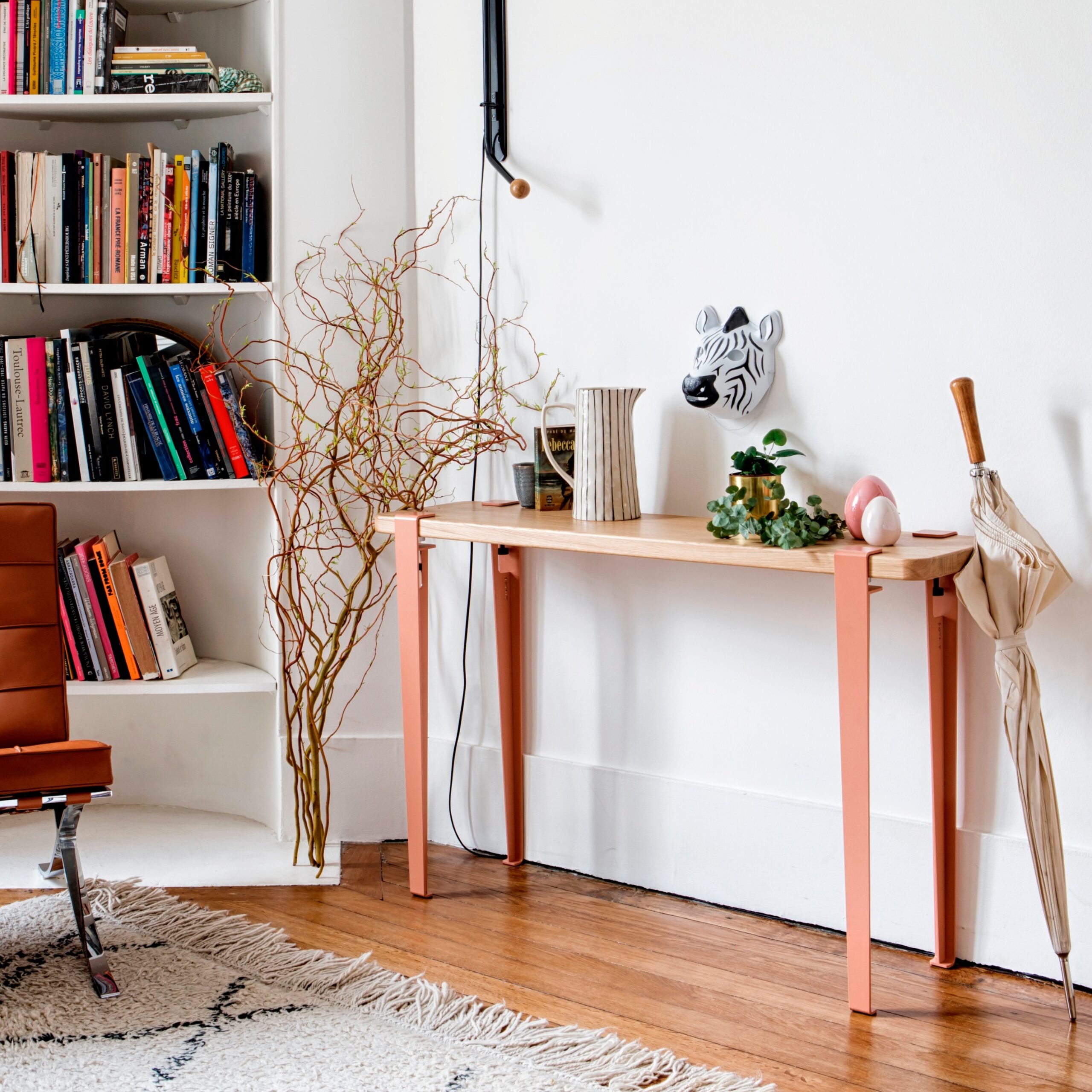 TIPTOE console 120x30cm - solid oak