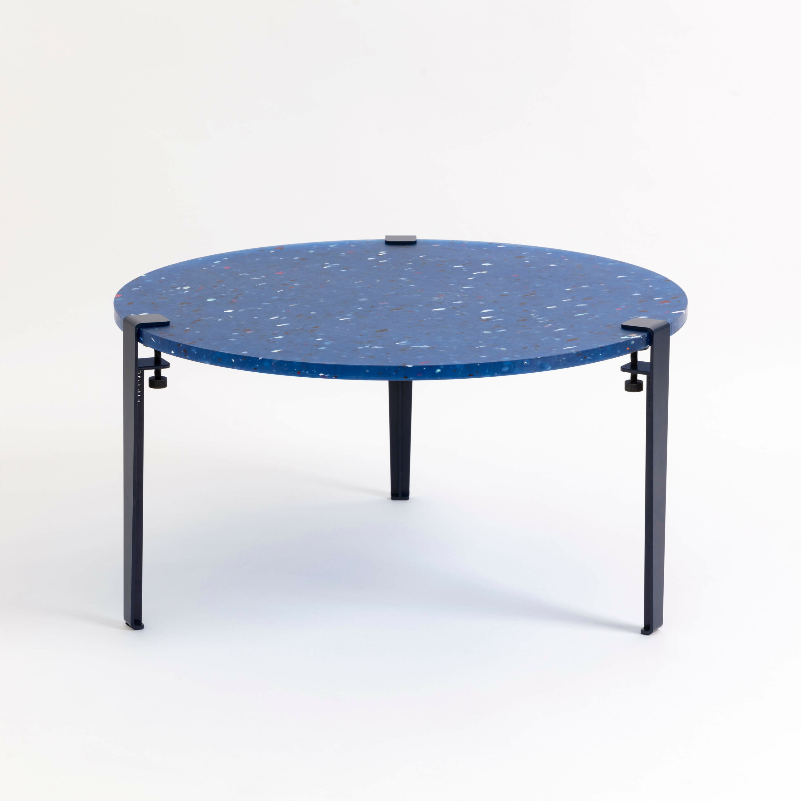 TIPTOE round coffee table Ø 80cm - Pacifico recycled plastic