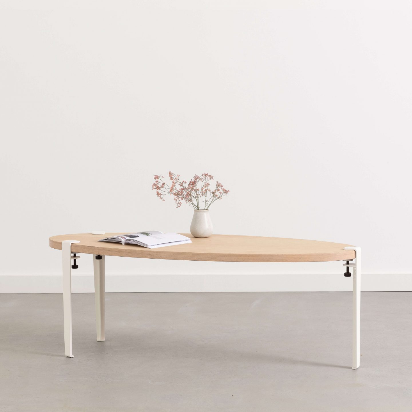 TIPTOE coffee table 120x48cm - solid oak