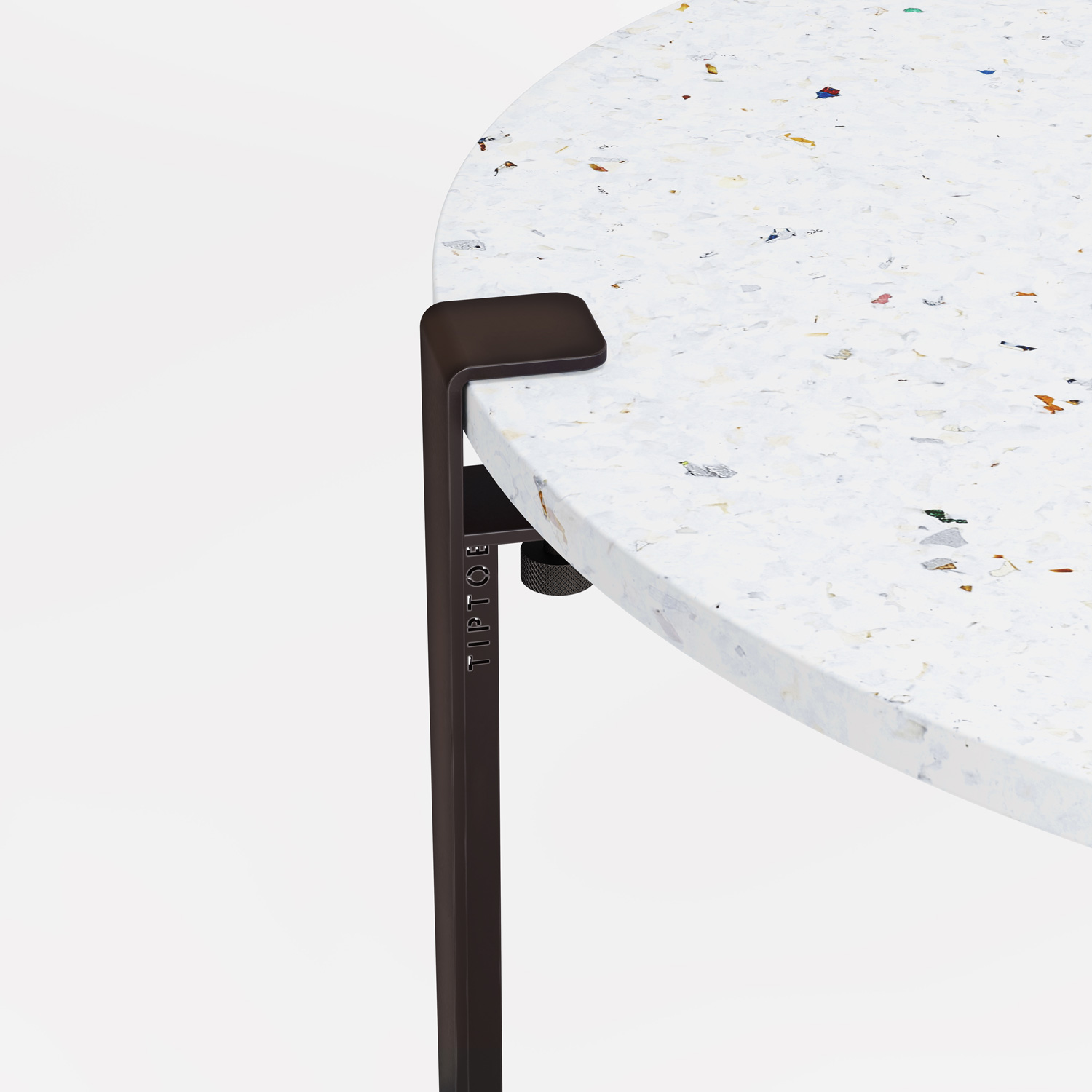 TIPTOE round coffee table Ø 80cm - Venezia recycled plastic