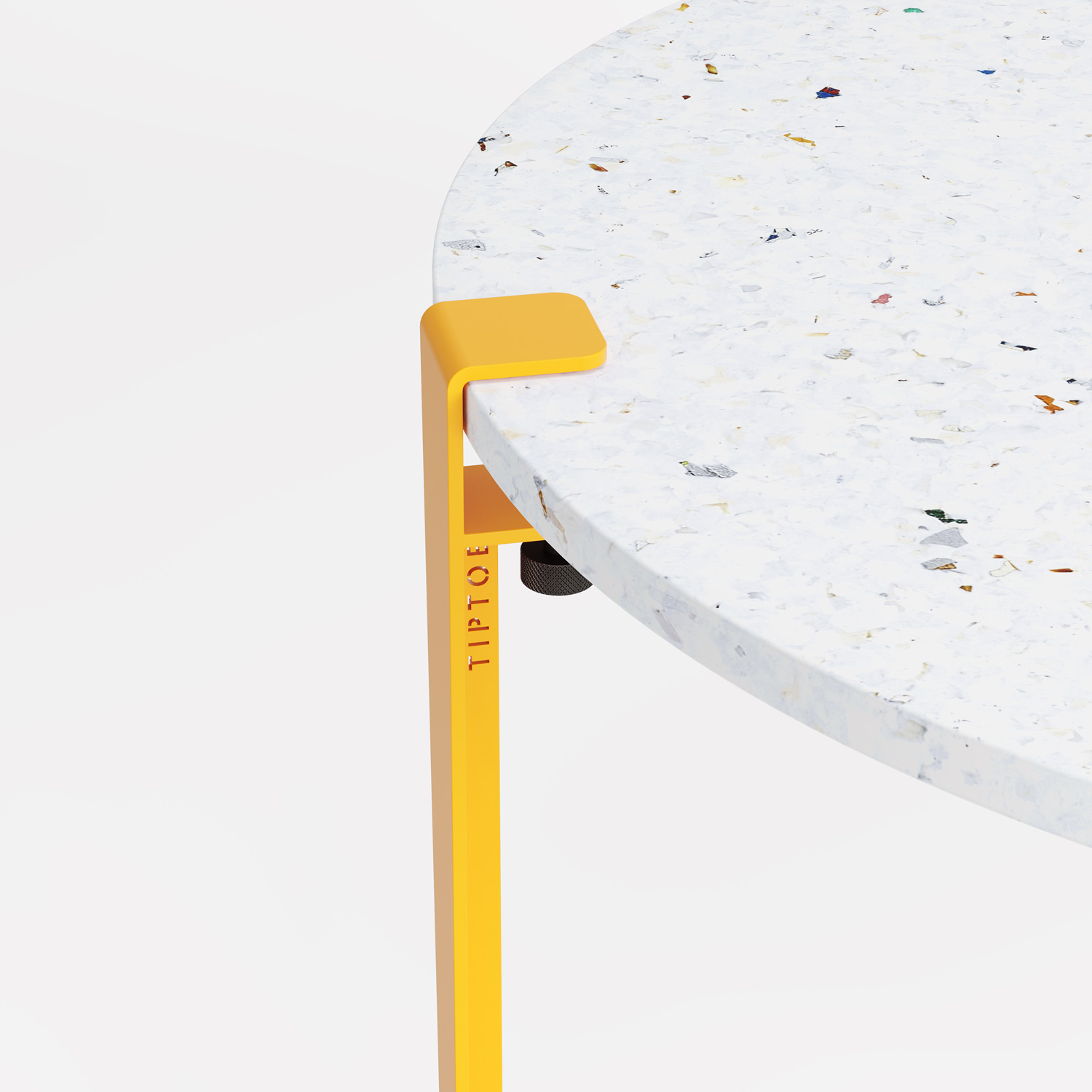 TIPTOE round coffee table Ø 80cm - Venezia recycled plastic
