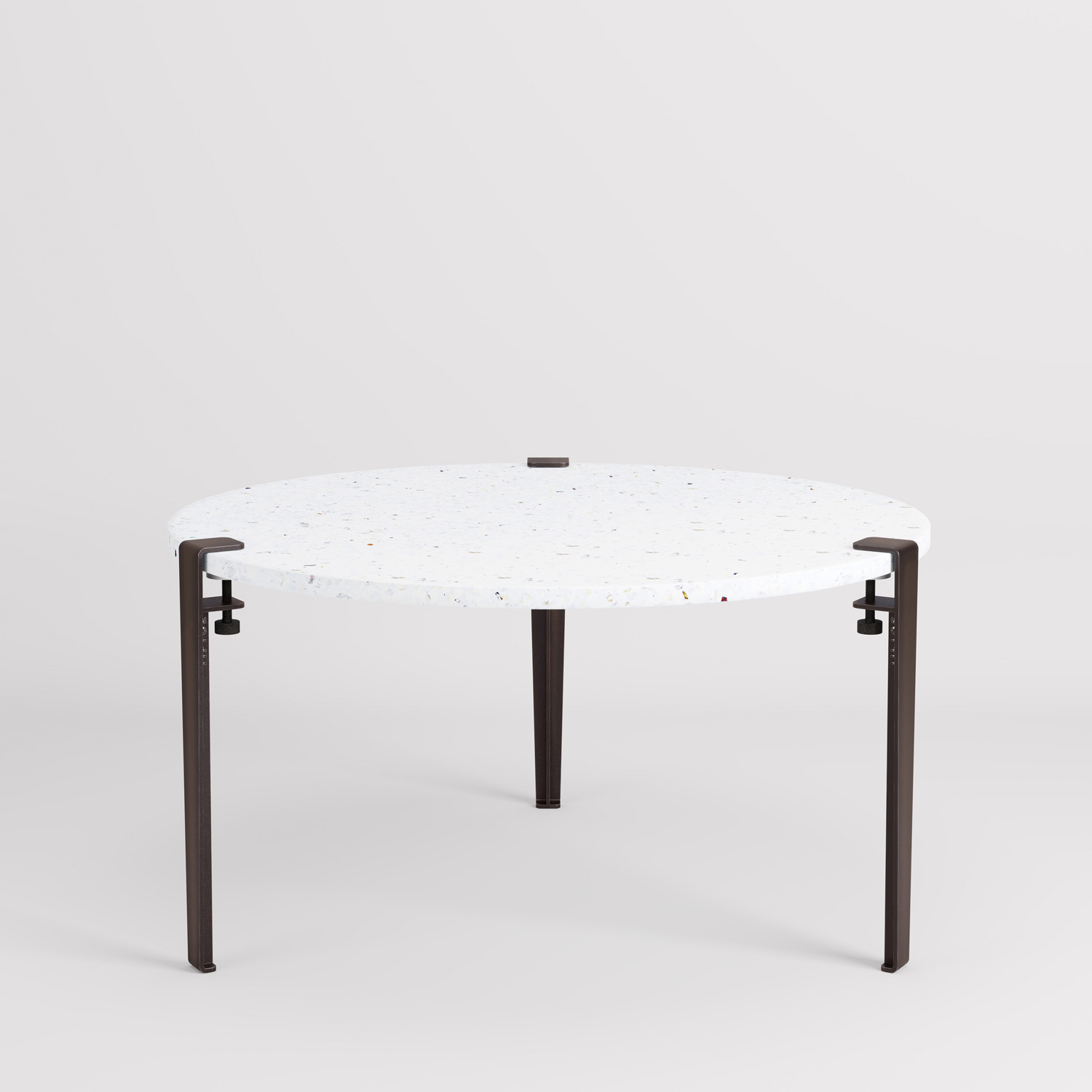 TIPTOE round coffee table Ø 80cm - Venezia recycled plastic
