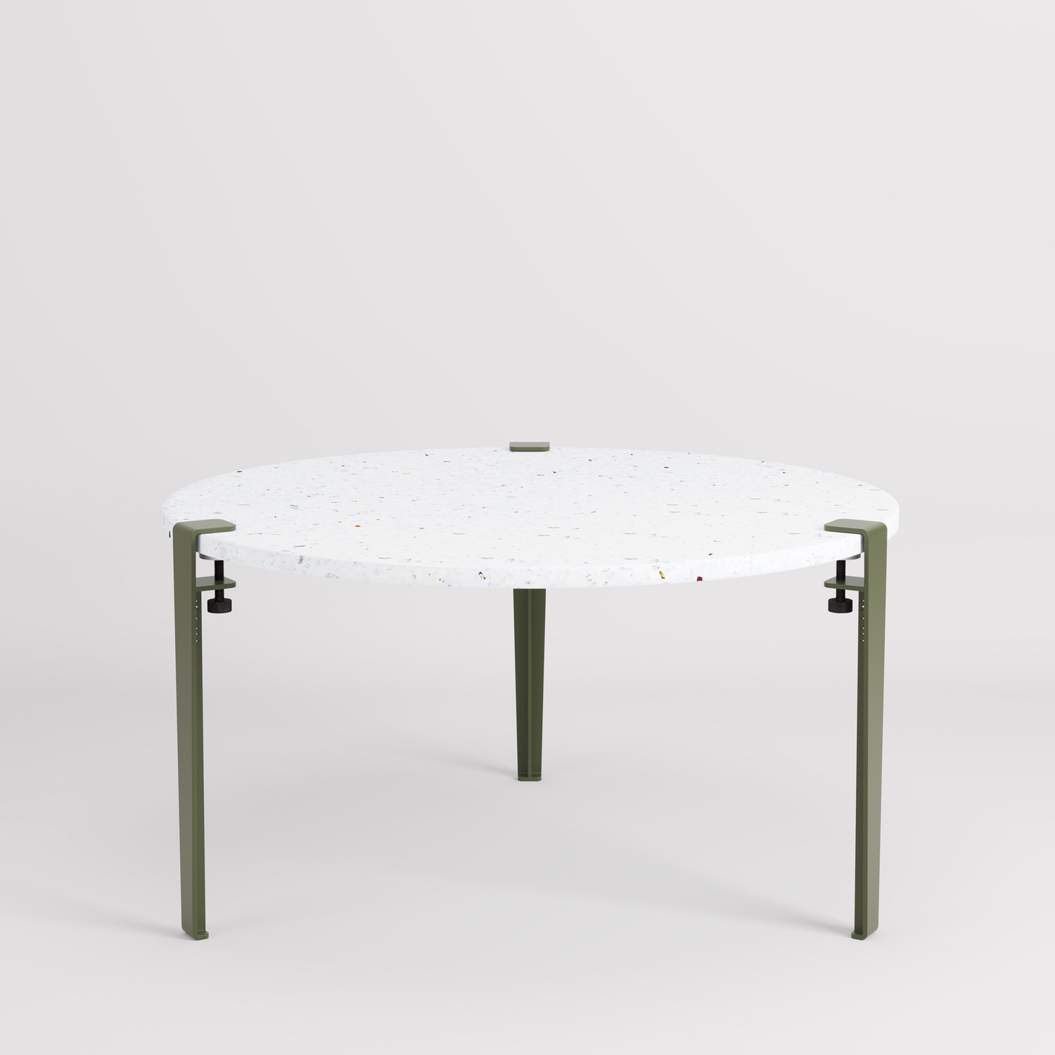 TIPTOE round coffee table Ø 80cm - Venezia recycled plastic