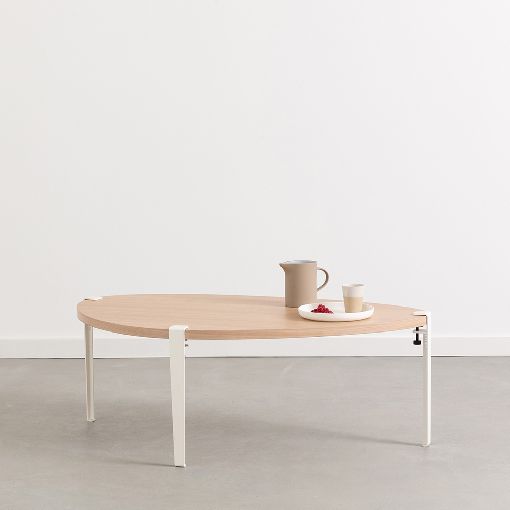 TIPTOE coffee table 120x75cm - solid oak