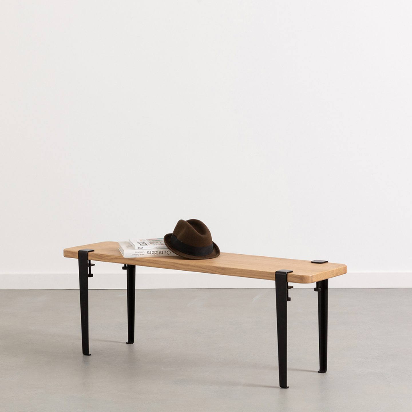 TIPTOE bench 120x30cm - solid oak