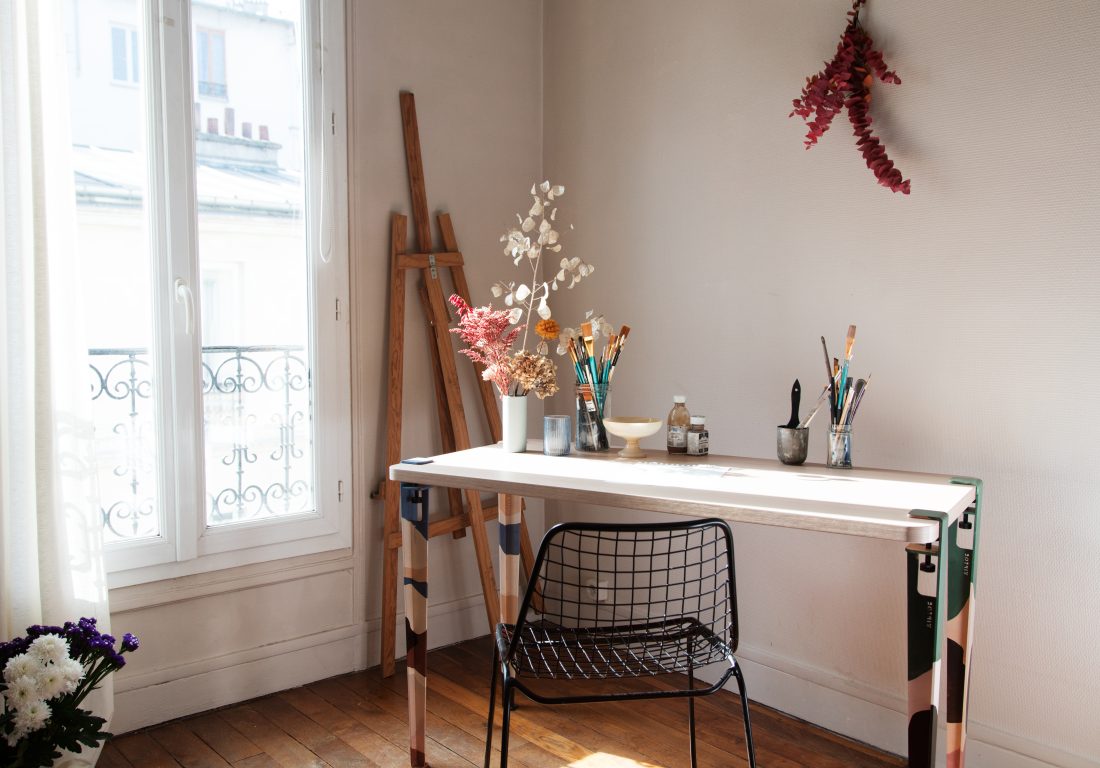 Rencontre et collaboration avec Diane, artiste peintre