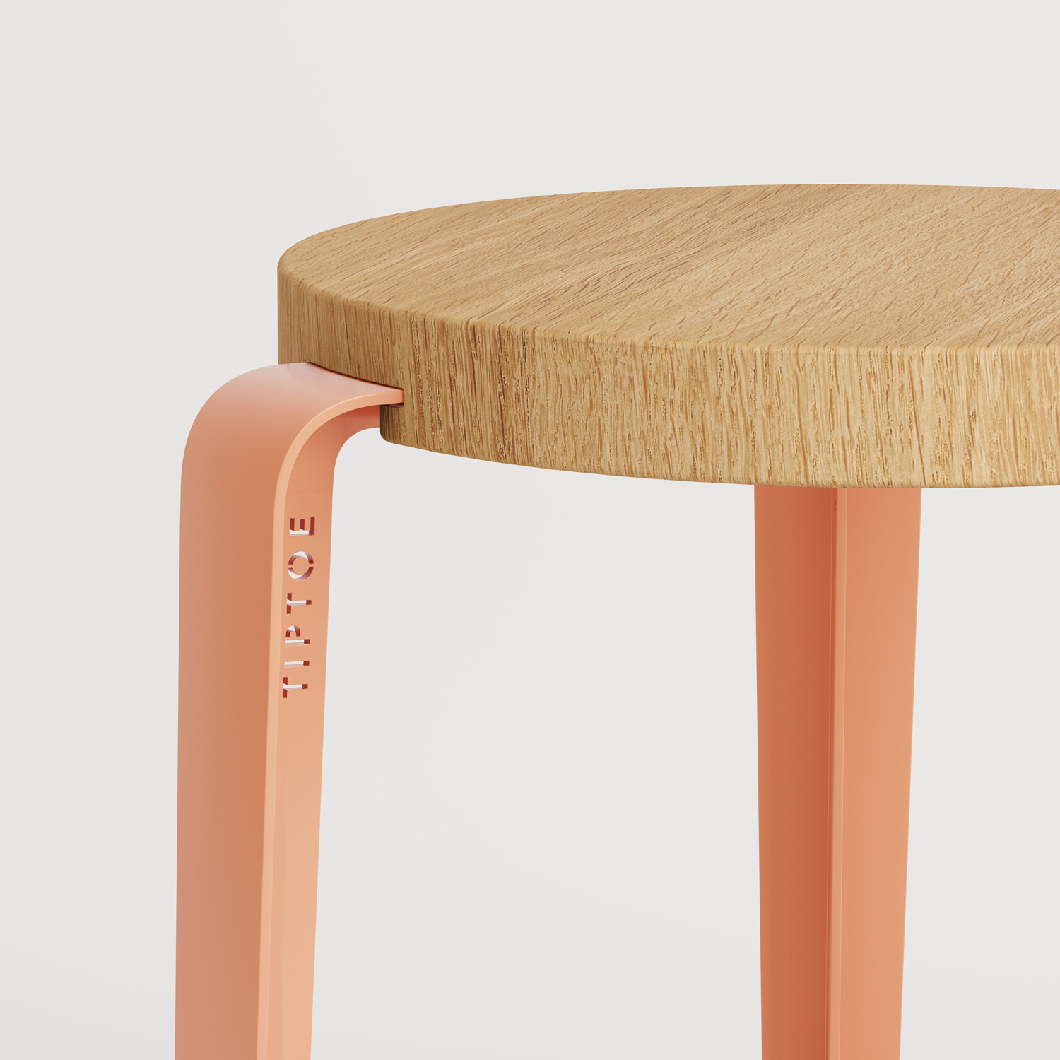 LOU stool - eco-certified wood
