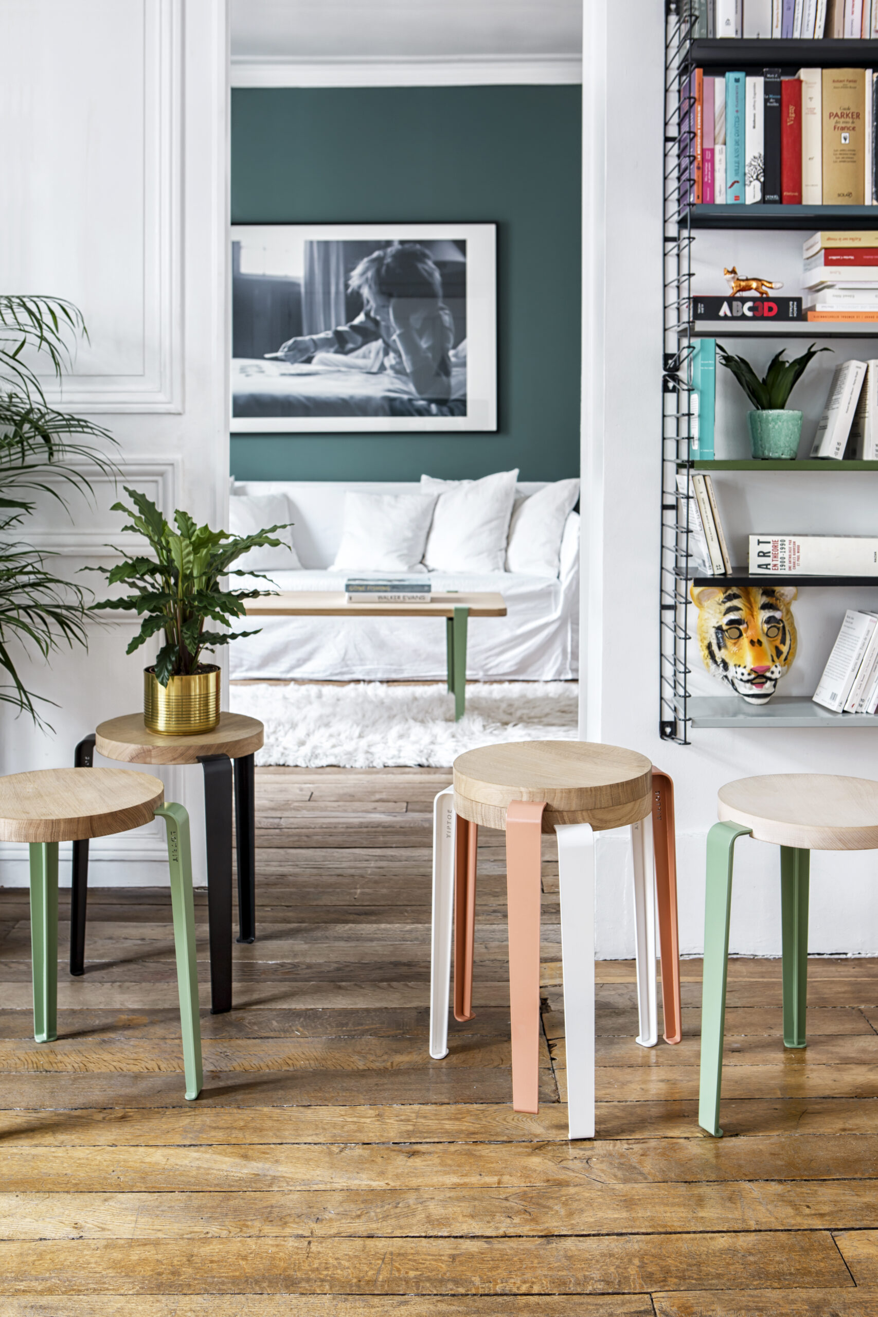 LOU stool - eco-certified wood