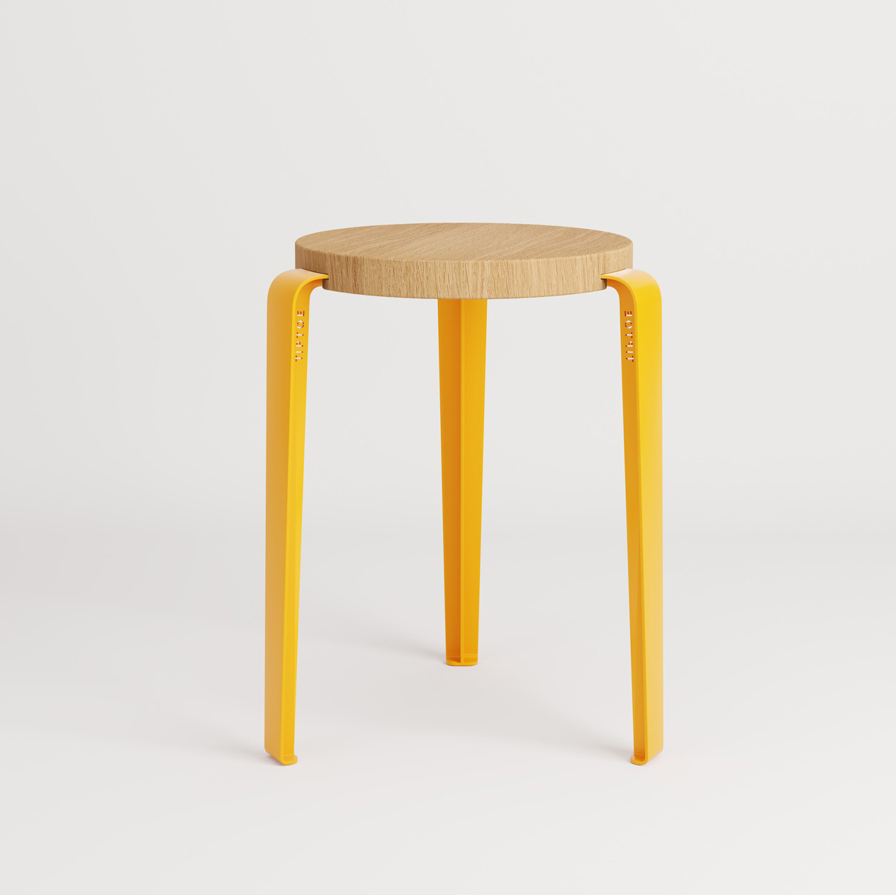 LOU stool - eco-certified wood