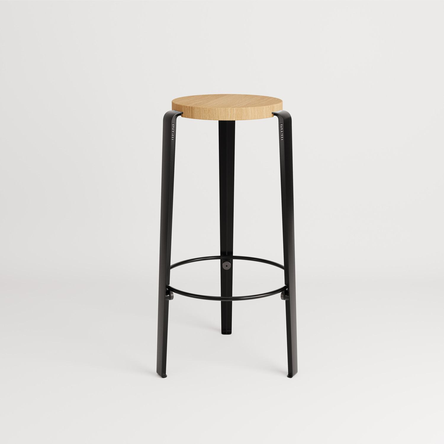 Bar stool - eco-certified wood - 76cm "Imperfect"