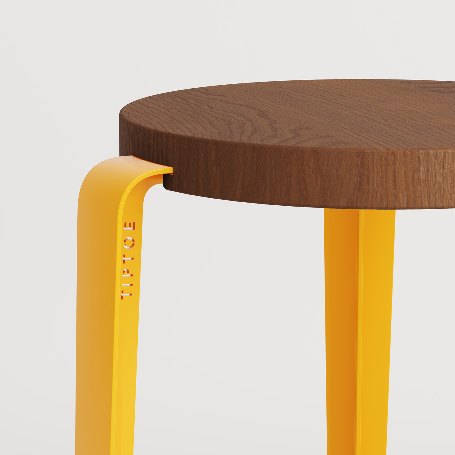 LOU stool - eco-certified wood