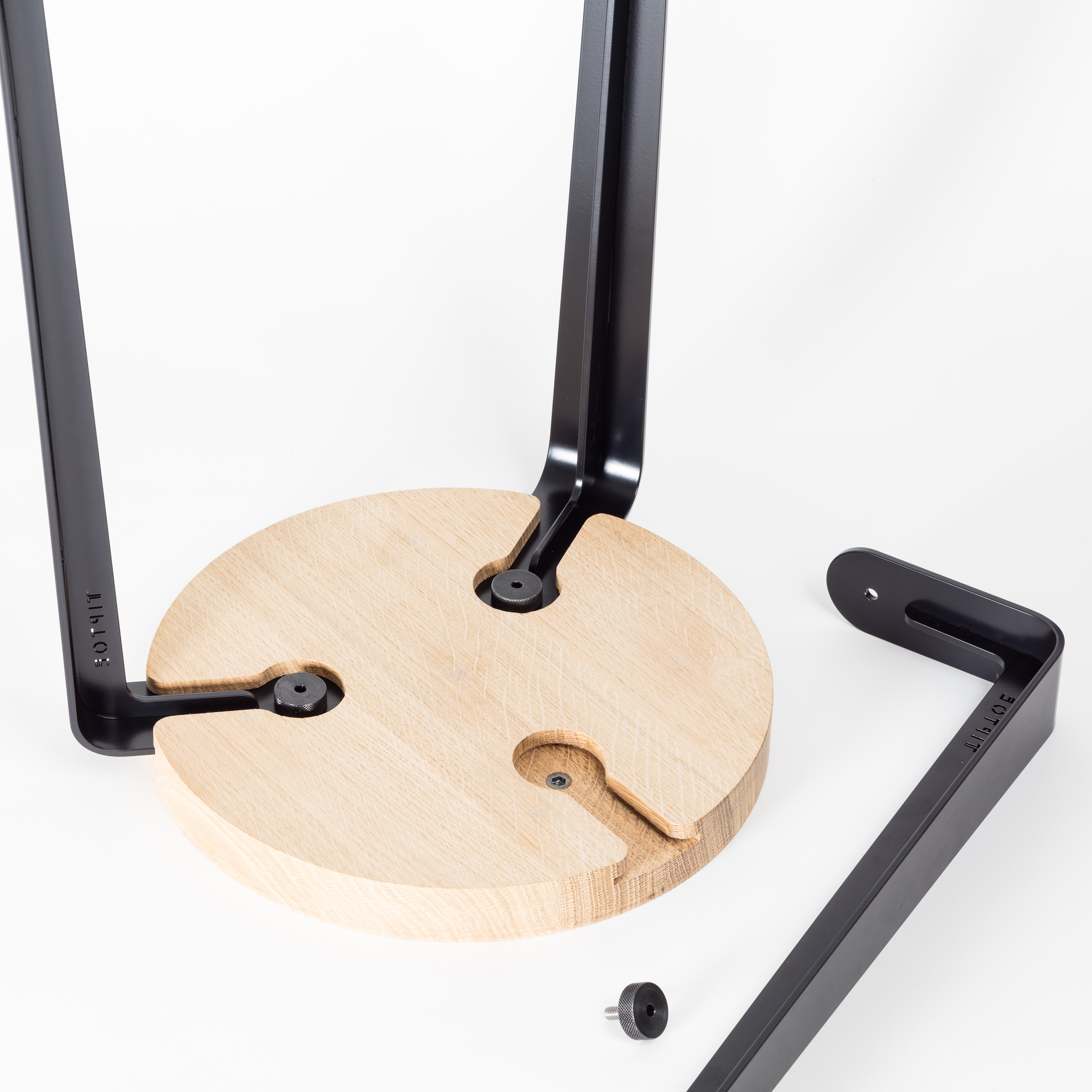 Bar stool - eco-certified wood - 66cm "Imperfect"