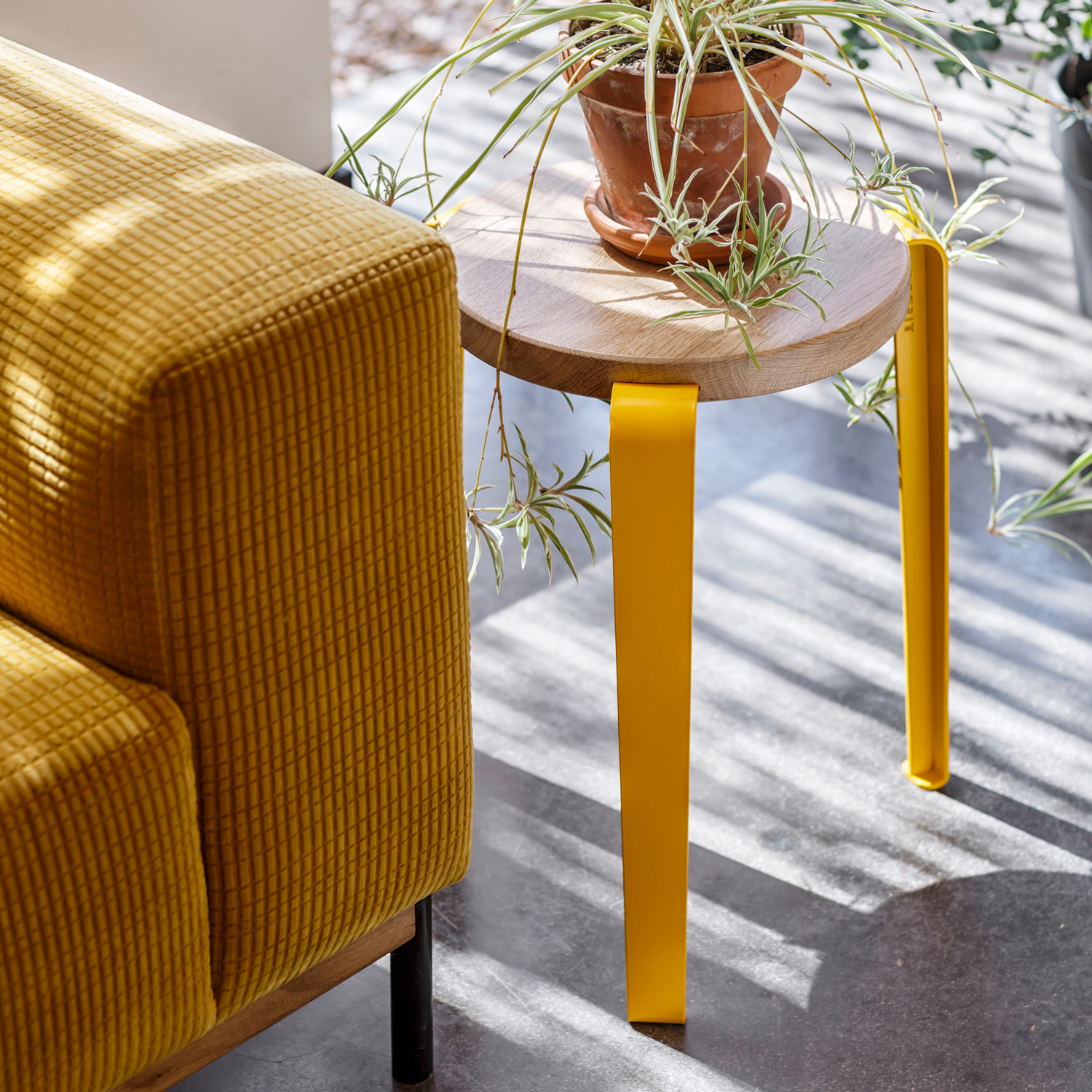 LOU stool - eco-certified wood