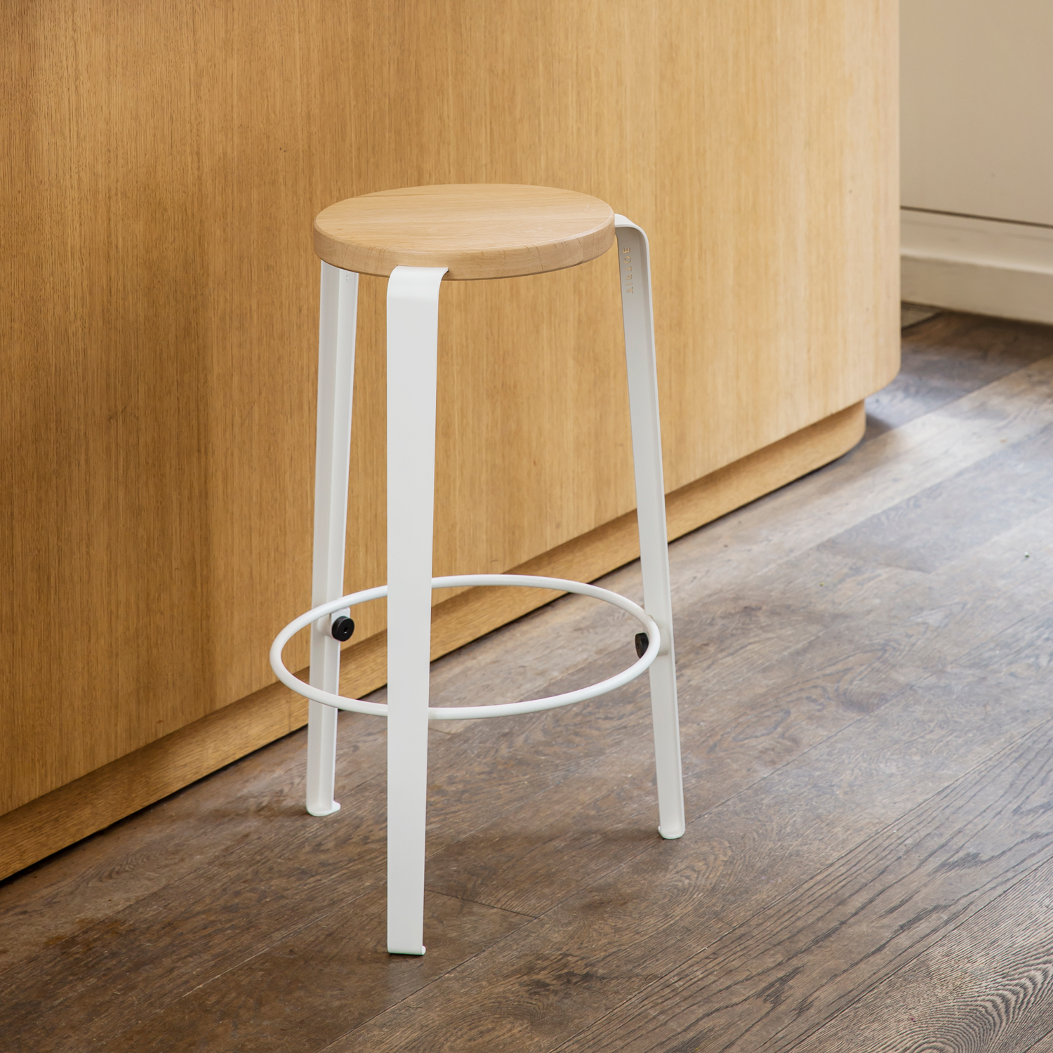 Bar stool - eco-certified wood - 66cm "Imperfect"