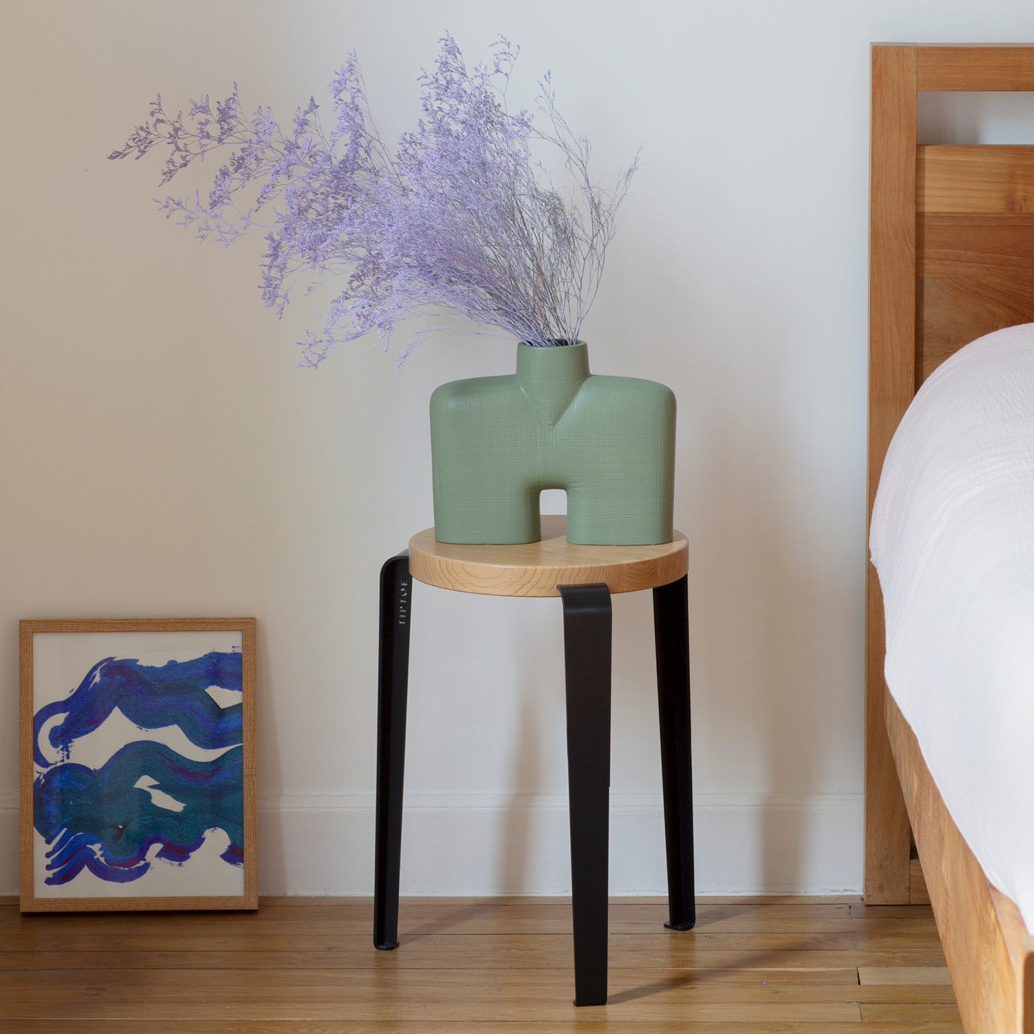 LOU stool - eco-certified wood