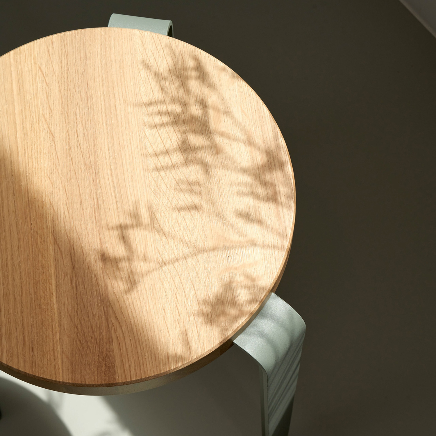 LOU stool - solid oak
