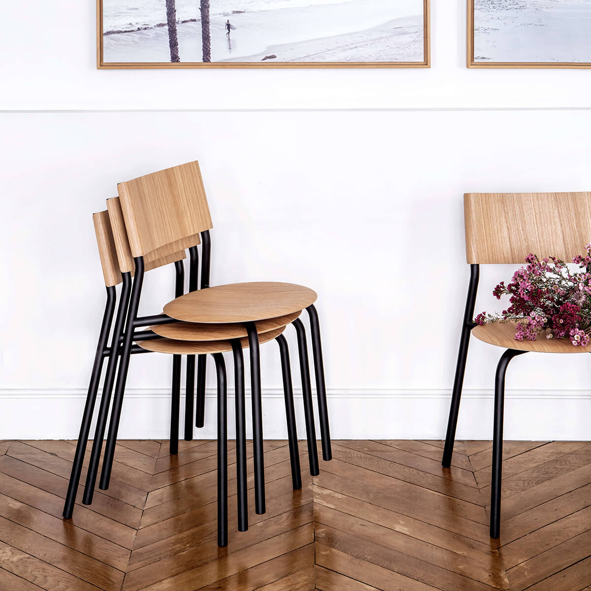 SSD chair - eco-certified wood