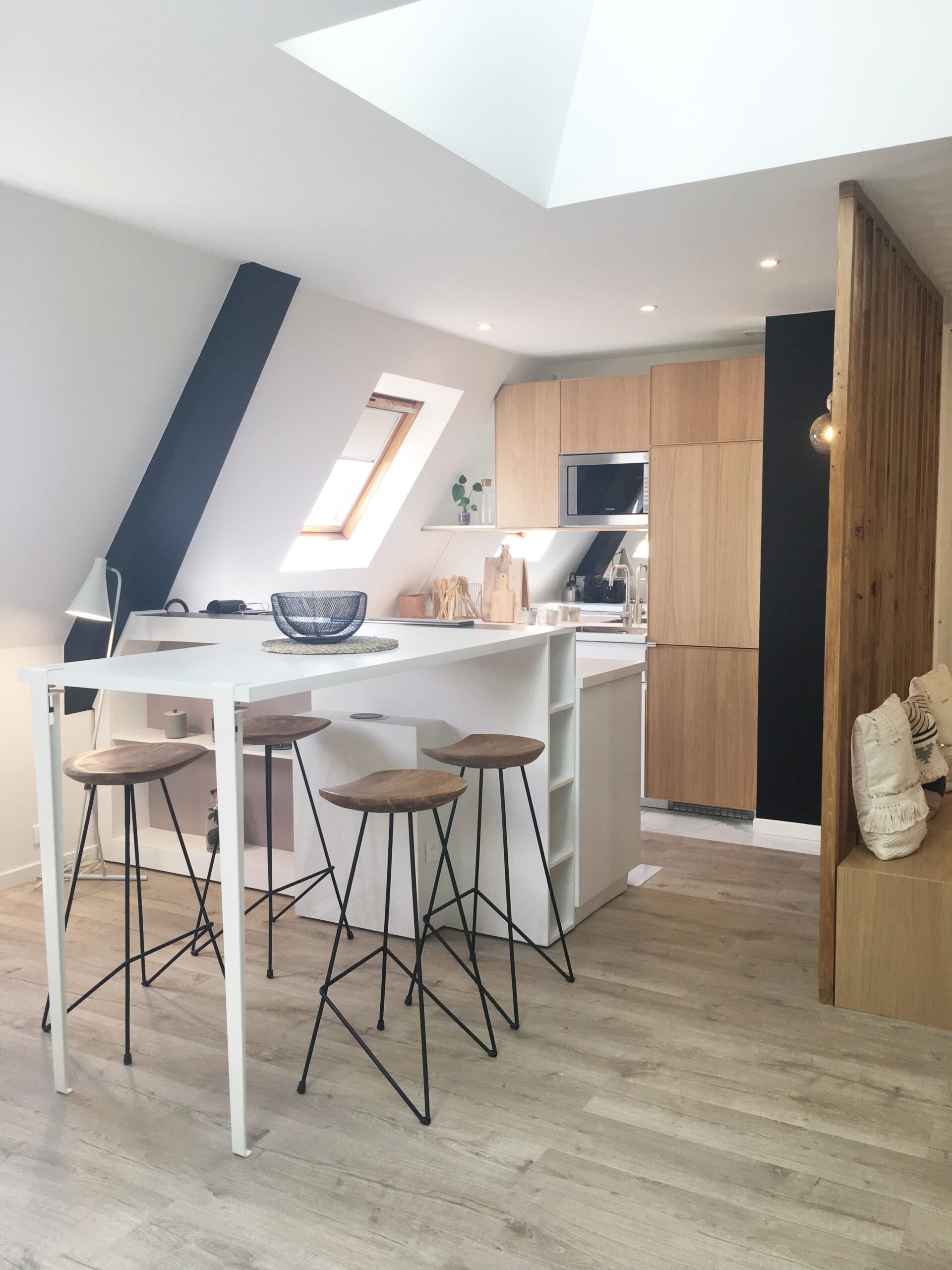 Central island, bar, 11 ideas with TIPTOE