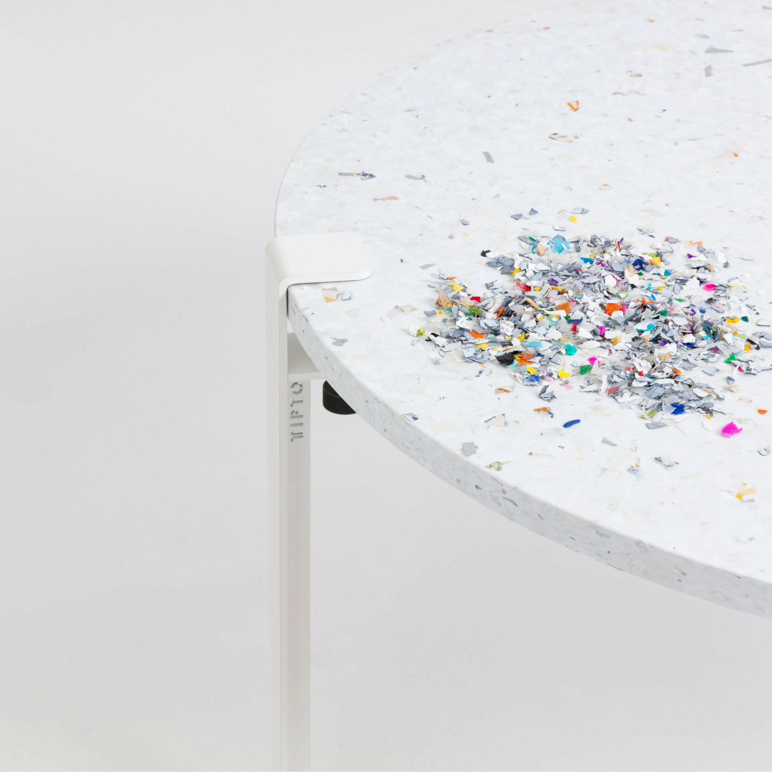 TIPTOE oblong coffee table 100x50cm - Venezia recycled plastic "Imperfect"