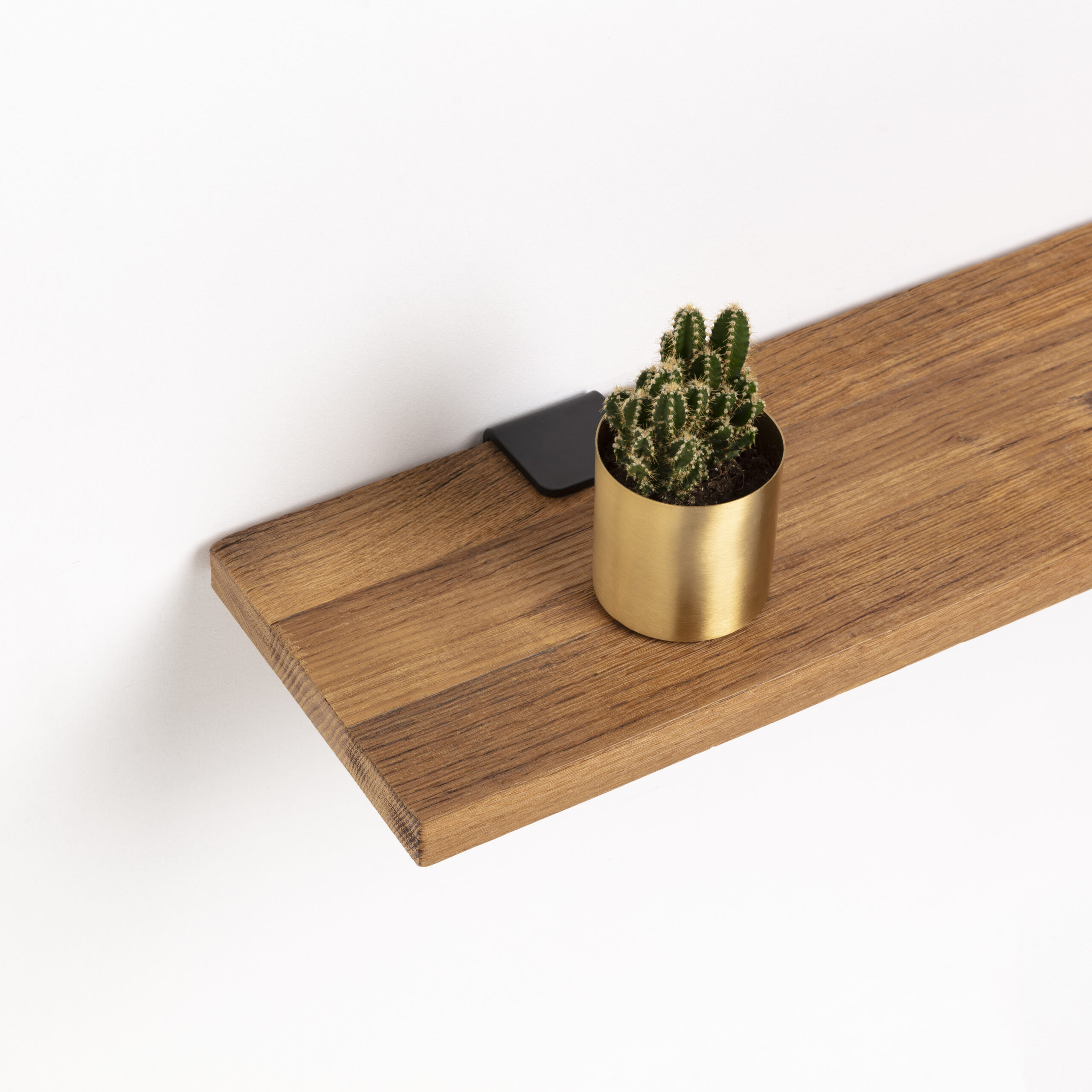 BRACKET wall shelf - reclaimed wood - 45x20cm