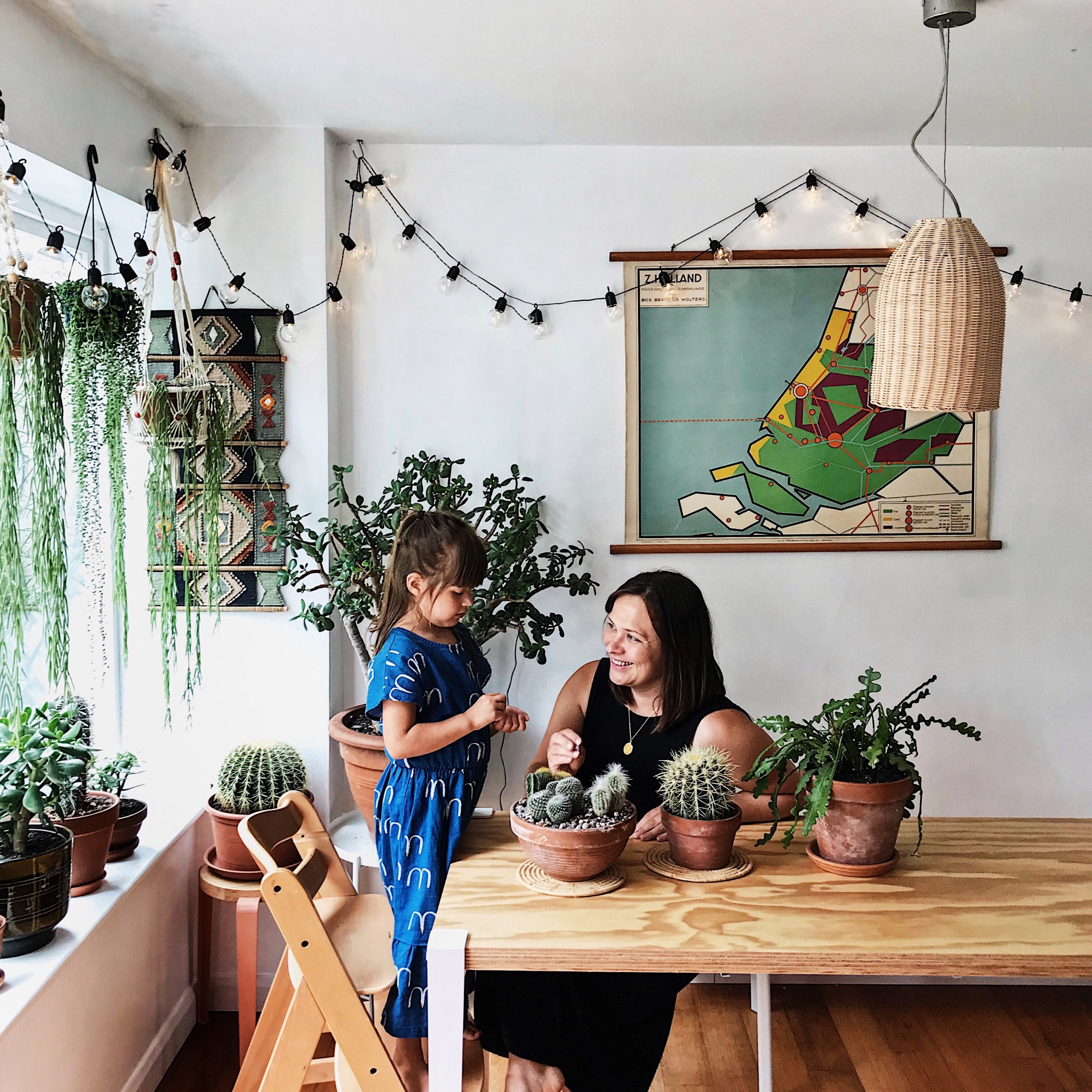 Vegetal vibes for Kate and her family
