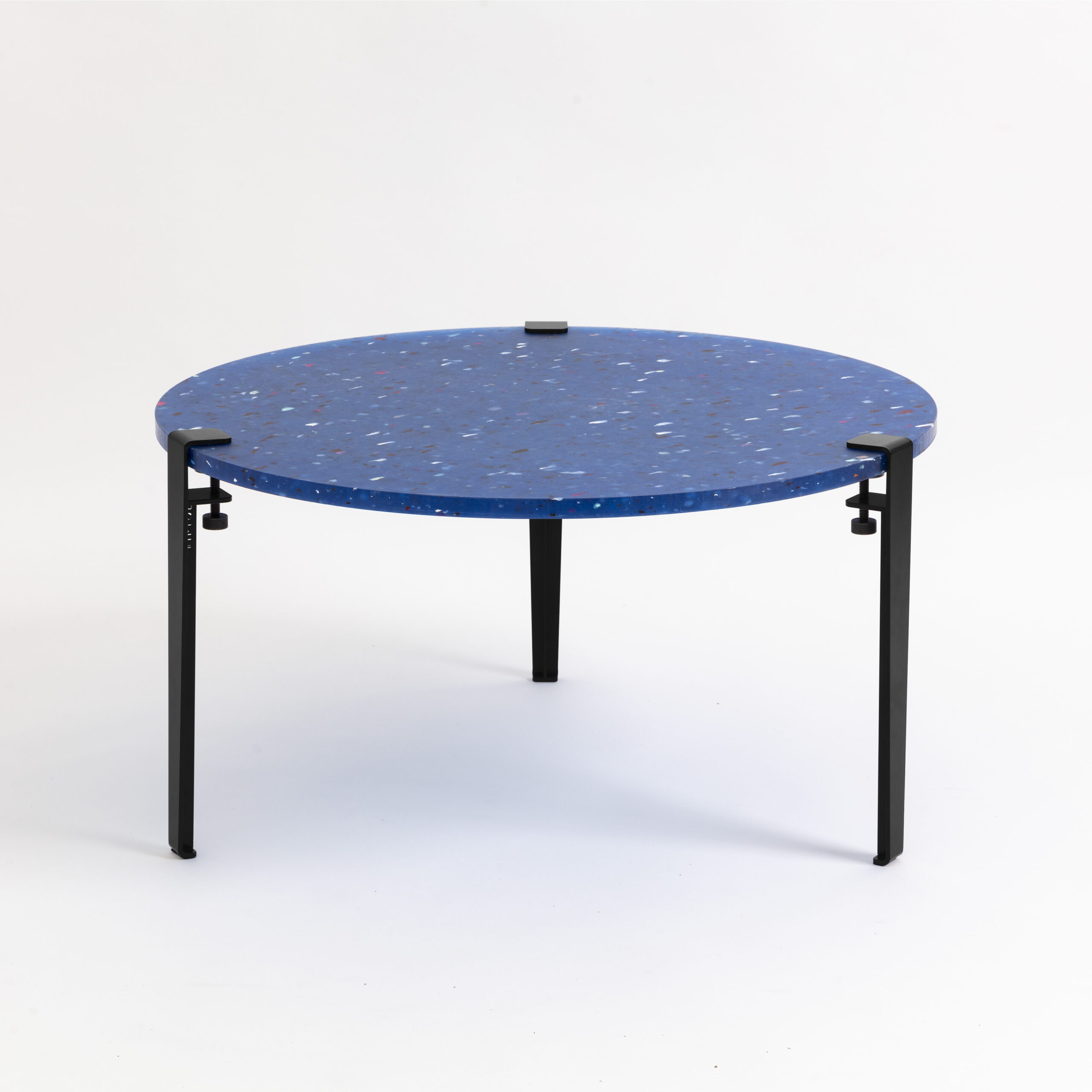 TIPTOE round coffee table Ø 80cm - Pacifico recycled plastic