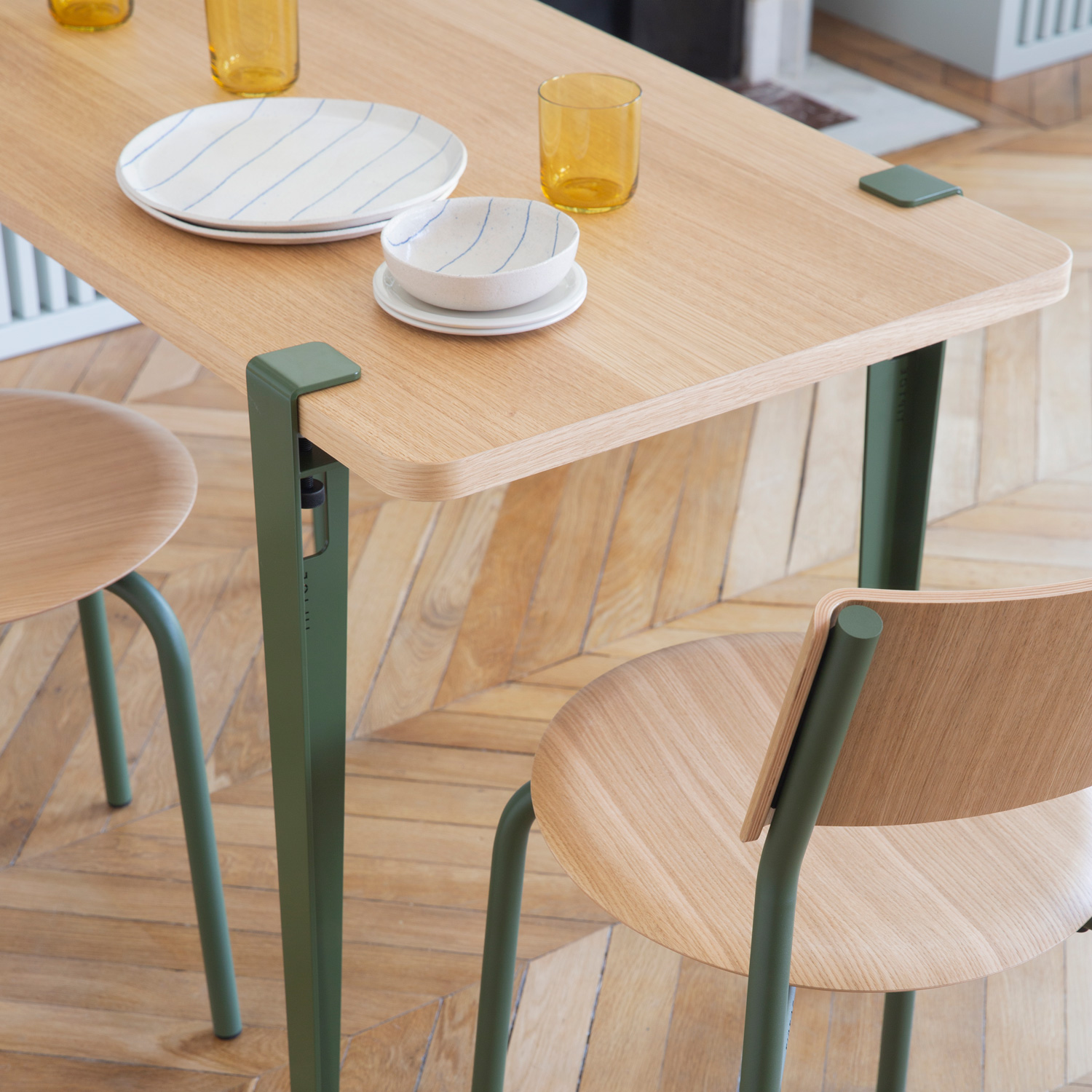 Esstisch TIPTOE 120x60cm - öko-zertifiziertes Holz