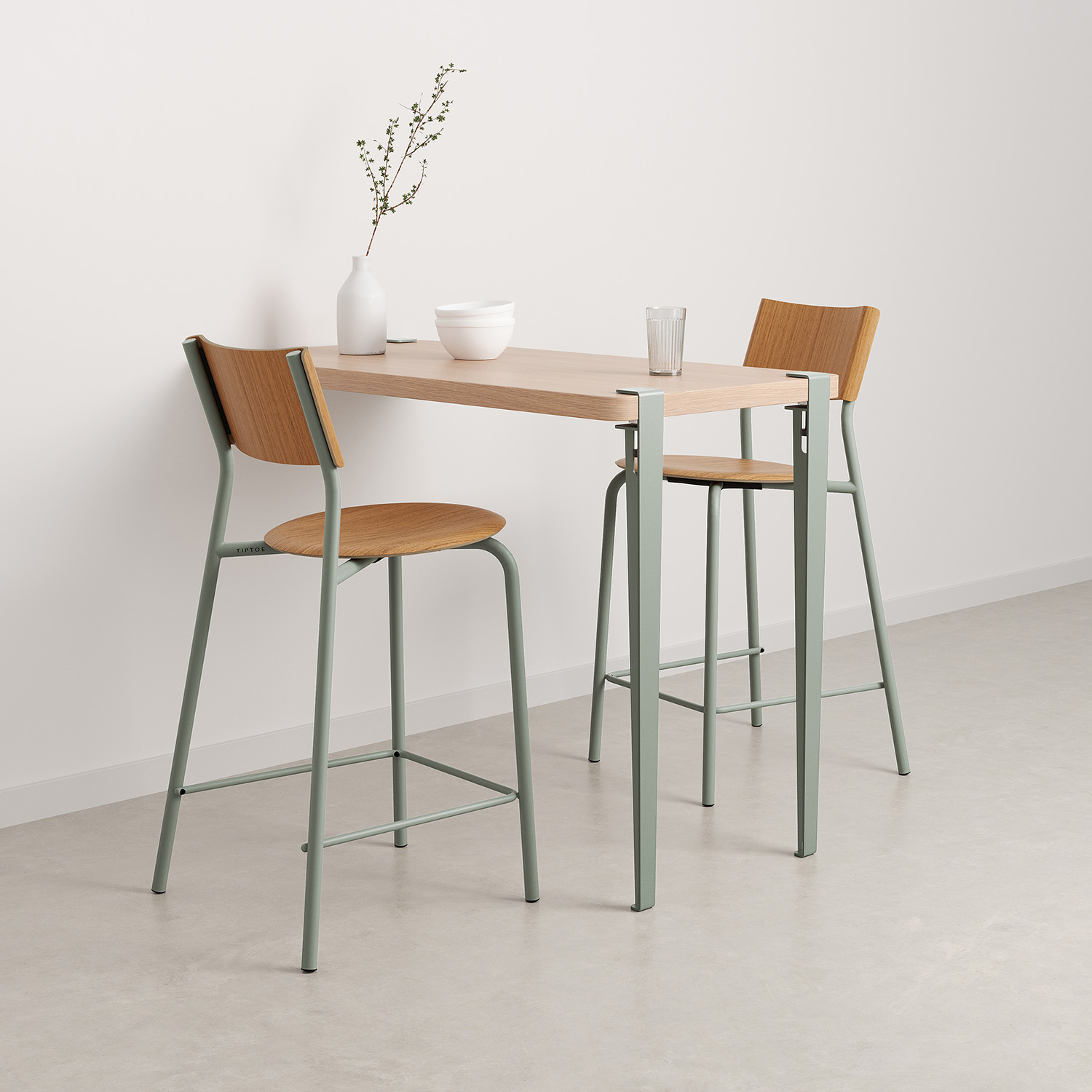 SSD bar chair - eco-certified wood - 65cm