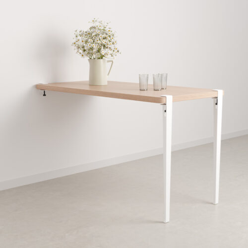 TIPTOE wall-mounted dining table - eco-certified wood