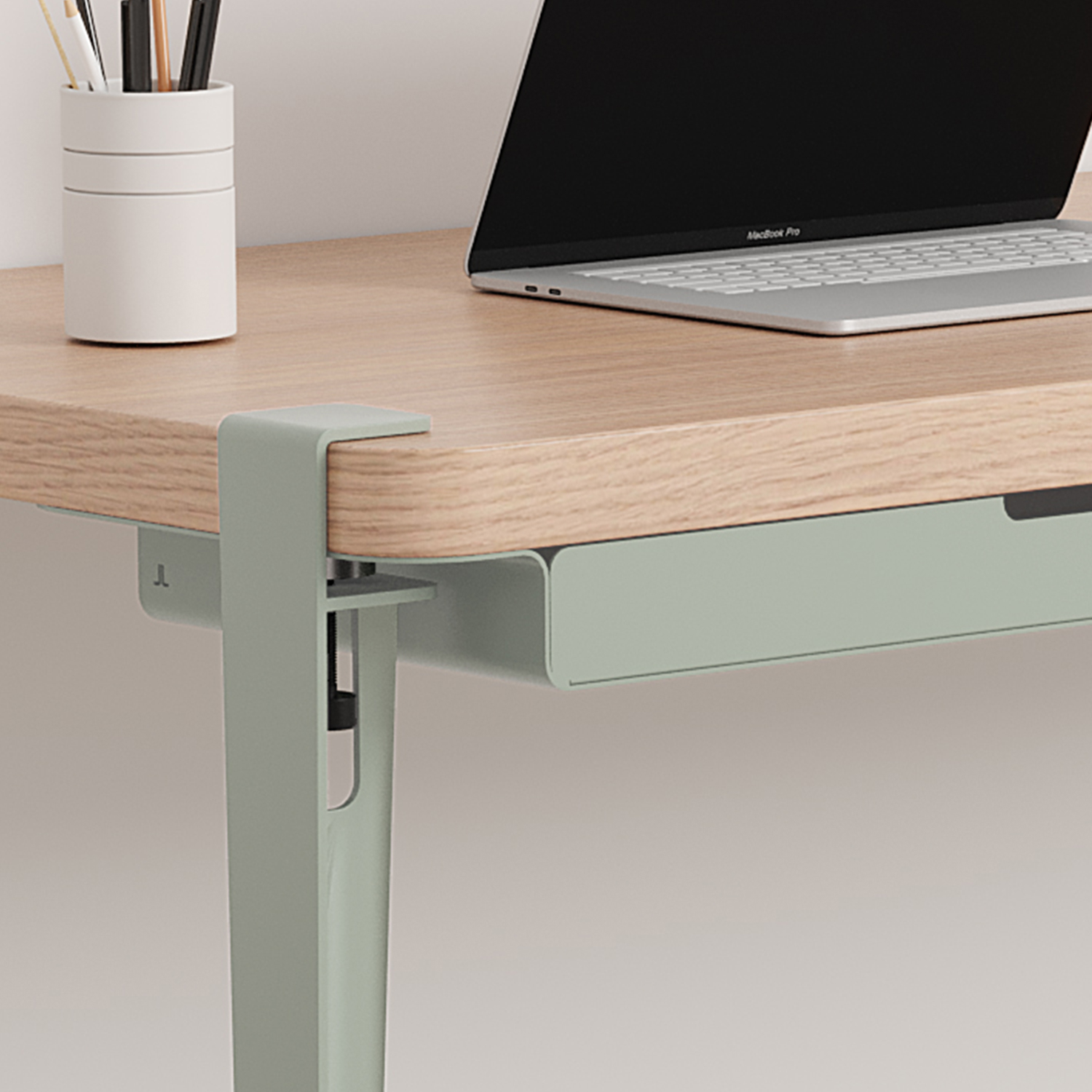 Wandschreibtisch TIPTOE 120x60cm - öko-zertifiziertes Holz