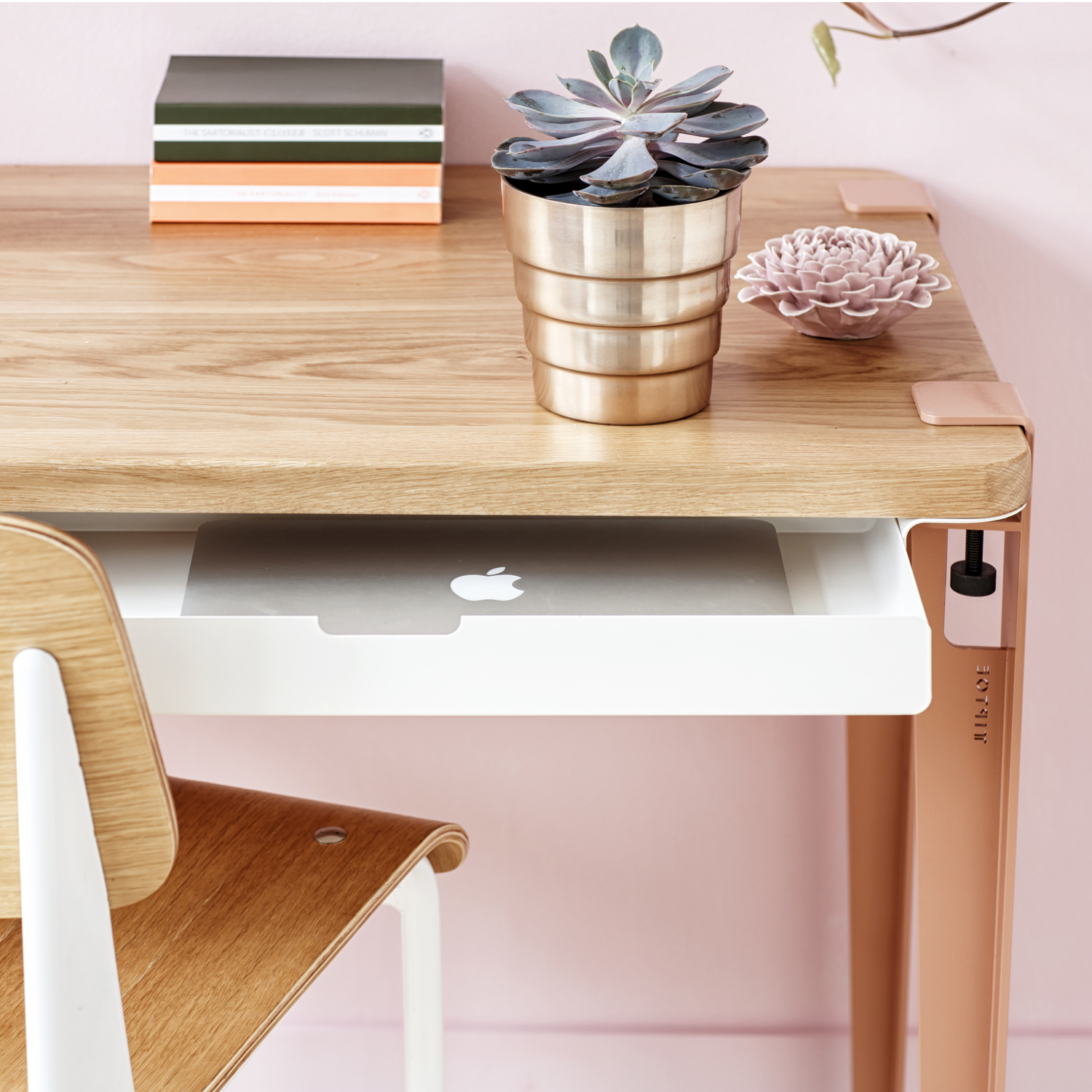 Steel drawers unit for TIPTOE desk