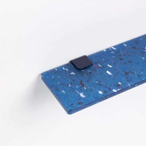 Set of 3 BRACKET wall shelves - Pacifico recycled plastic - 60 or 90cm