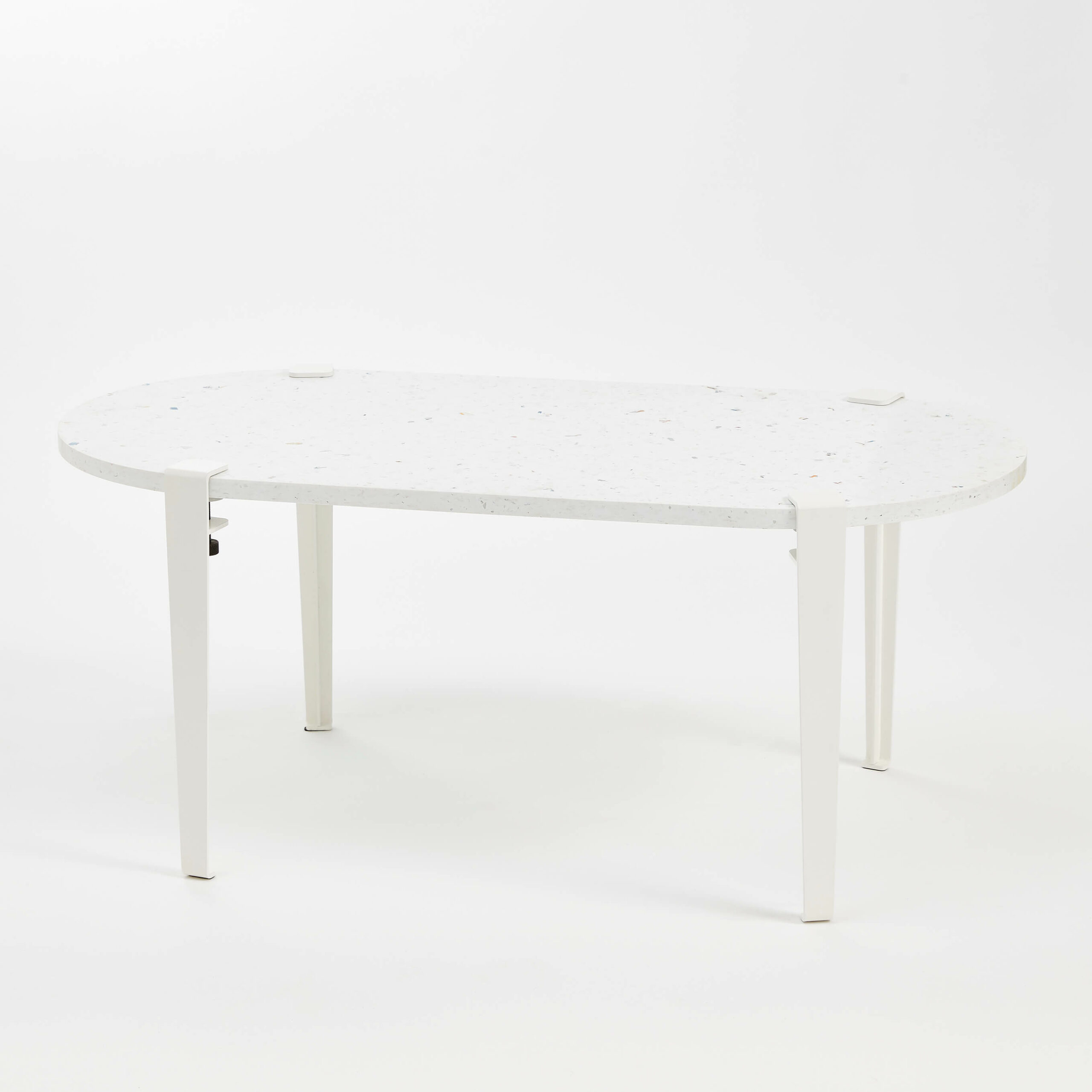 TIPTOE oblong coffee table 100x50cm - Venezia recycled plastic "Imperfect"