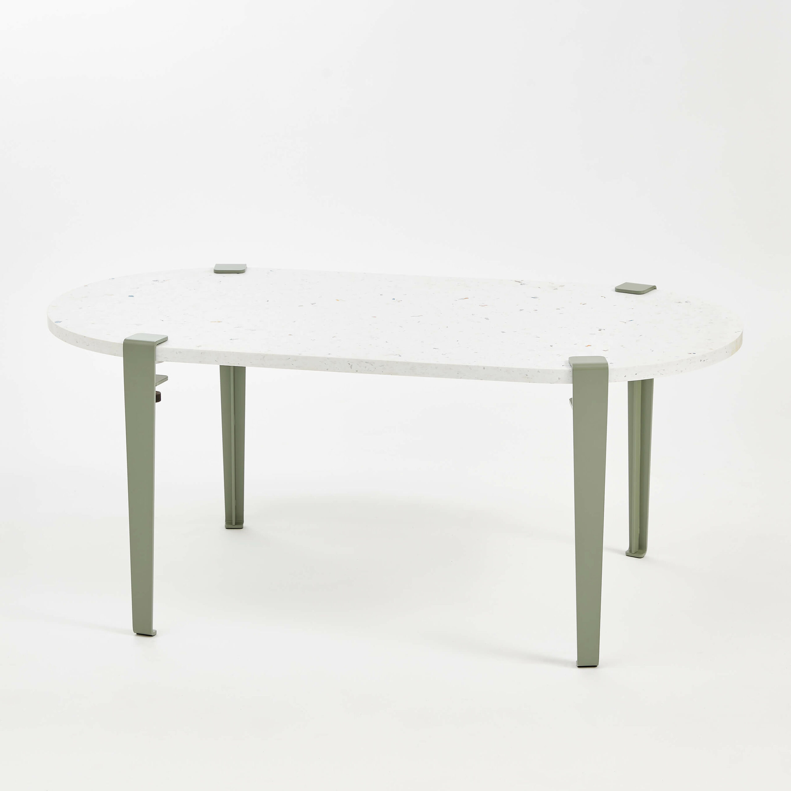 TIPTOE oblong coffee table 100x50cm - Venezia recycled plastic "Imperfect"