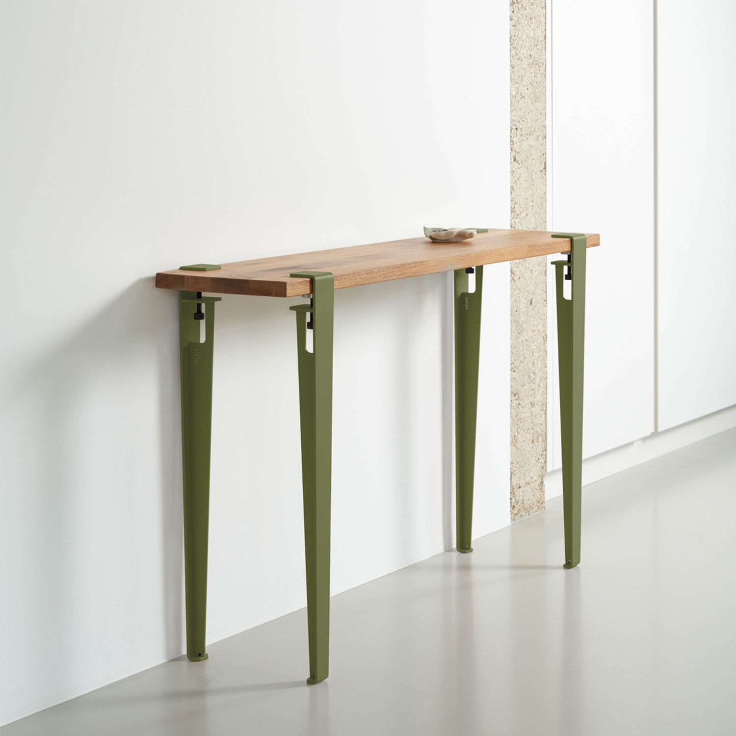 TIPTOE side table 120x30cm - reclaimed wood