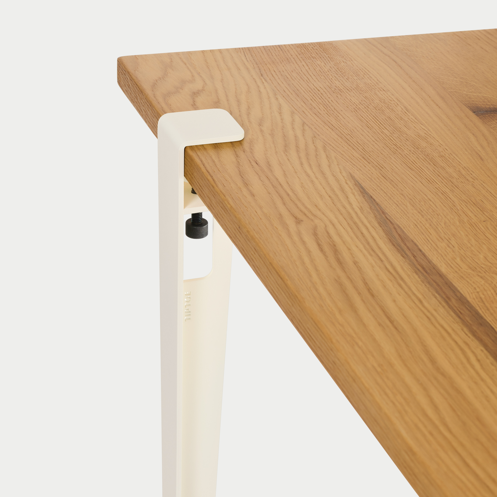 TIPTOE wall-mounted high table - reclaimed wood